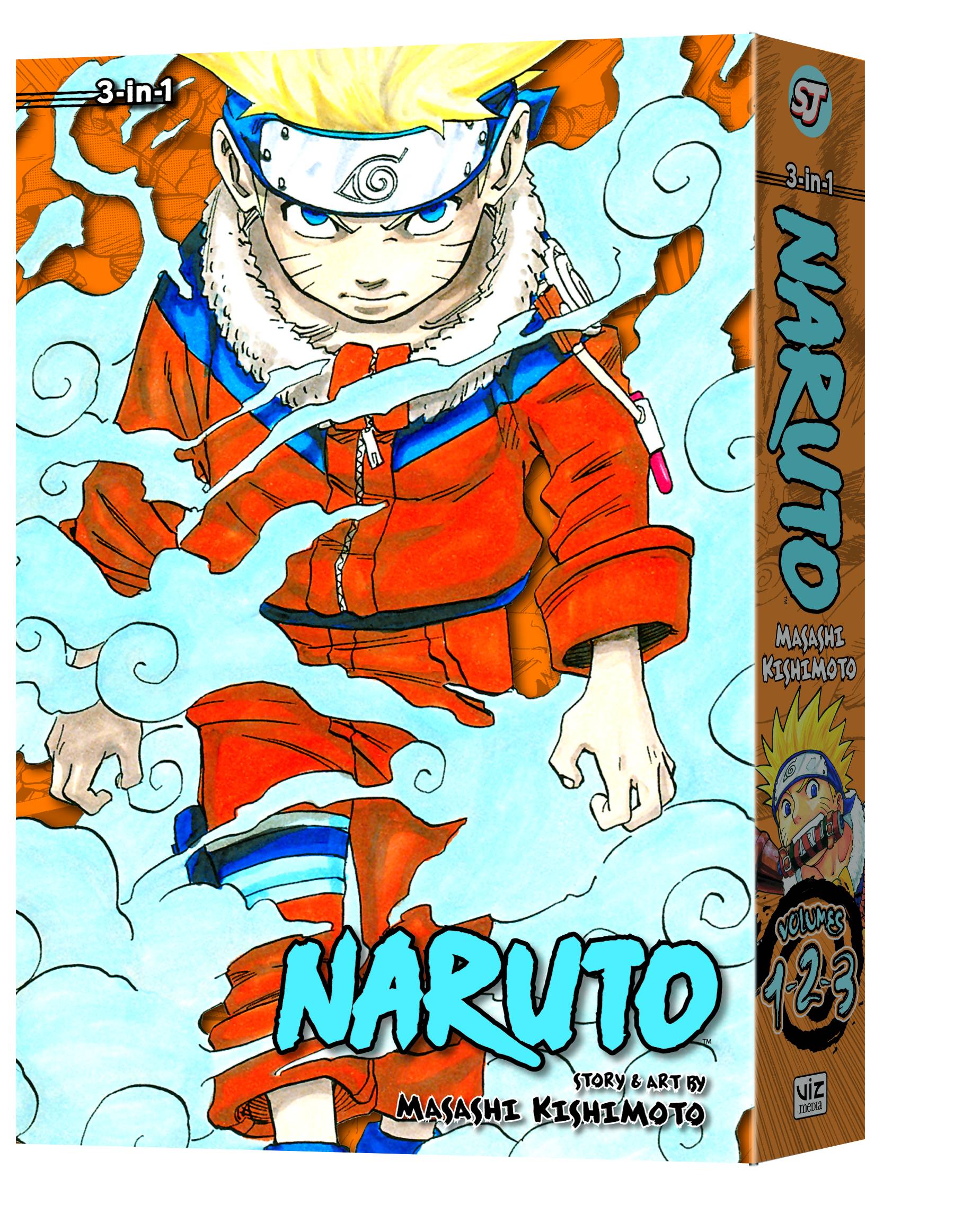 Naruto 3-in-1: Vol. 1/2/3 - Third Eye