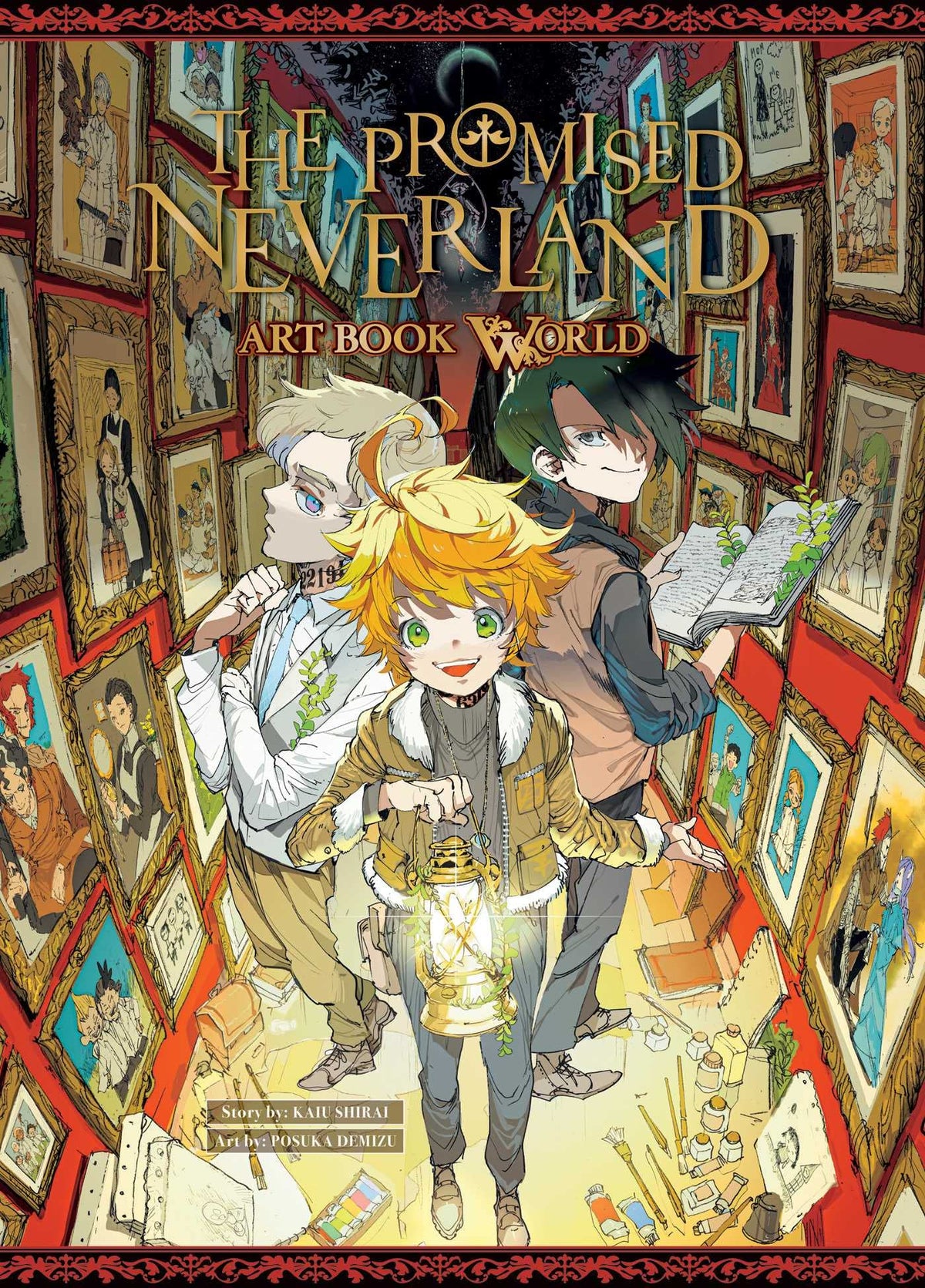 VIZ MEDIA LLC Manga Promised Neverland Art Book World HC 9781974728961 MAR222074