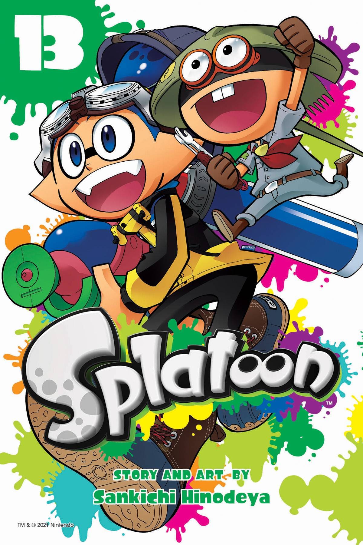 VIZ MEDIA LLC Manga Splatoon GN Vol 13 9781974724581 STL189890