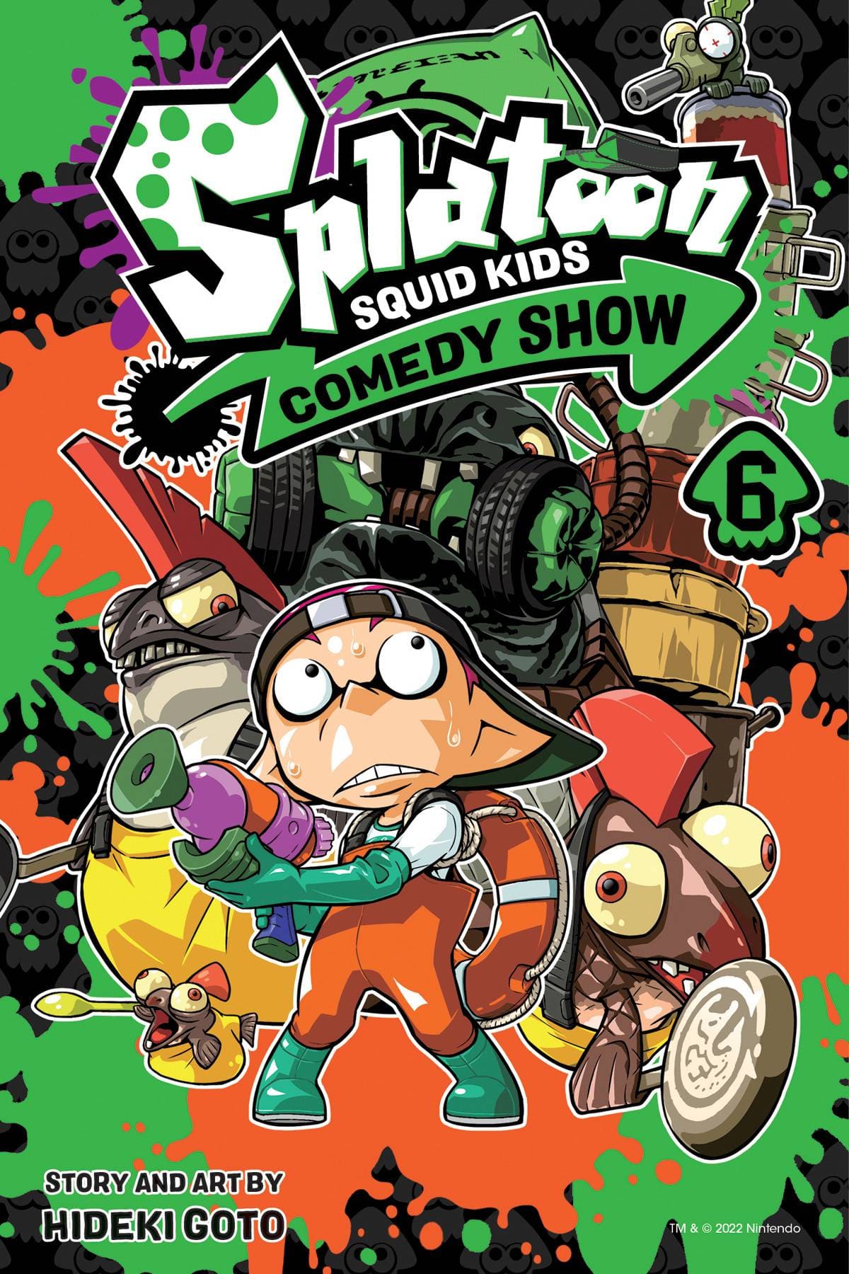 VIZ MEDIA LLC Manga Splatoon Squid Kids Comedy Show GN Vol 06 9781974732210 JUN222114