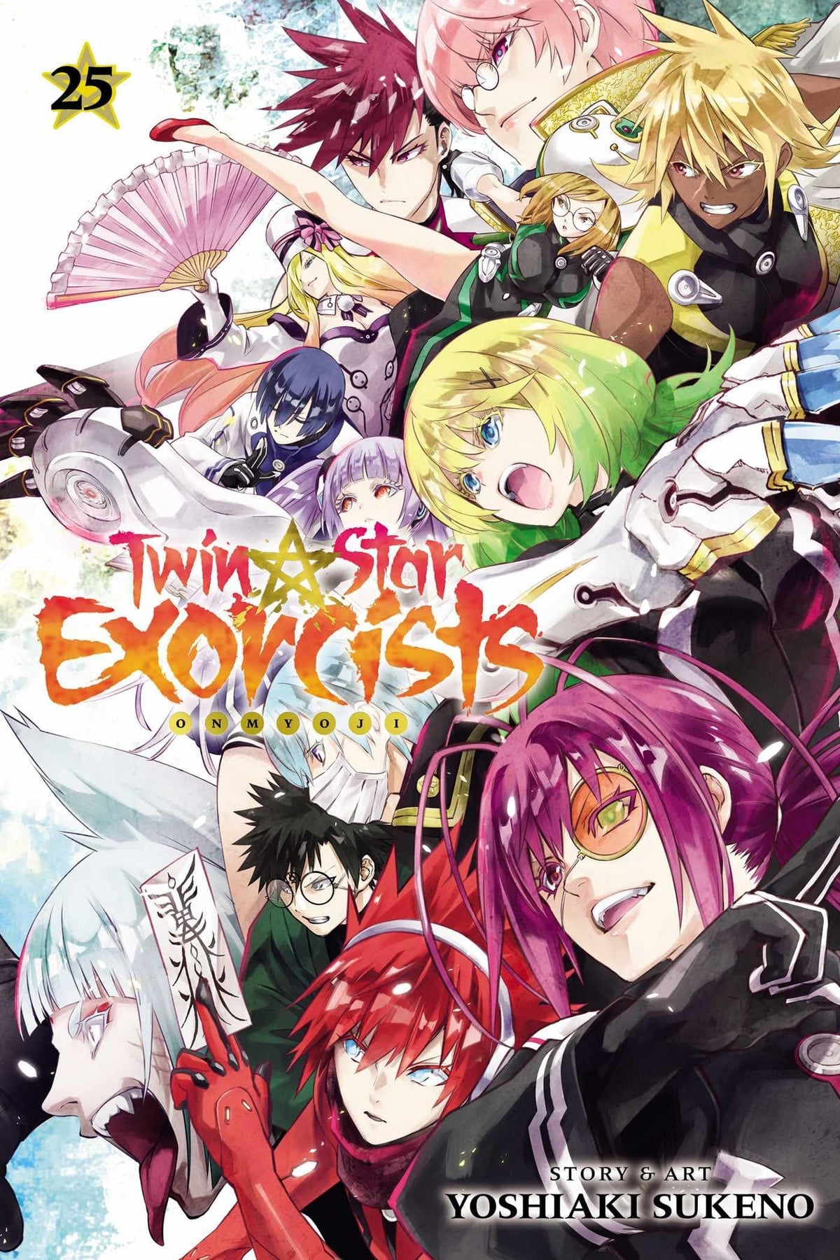 VIZ MEDIA LLC Manga Twin Star Exorcists Onmyoji GN Vol 25 9781974730018 APR221989