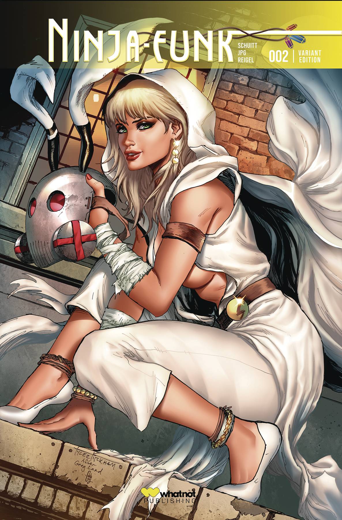 Whatnot Publishing Comic Books > Incentives NINJA FUNK #2 (OF 4) CVR E 1:25 INCV KIRKHAM ESOV2 (MR) 72355236052000251 OCT222046