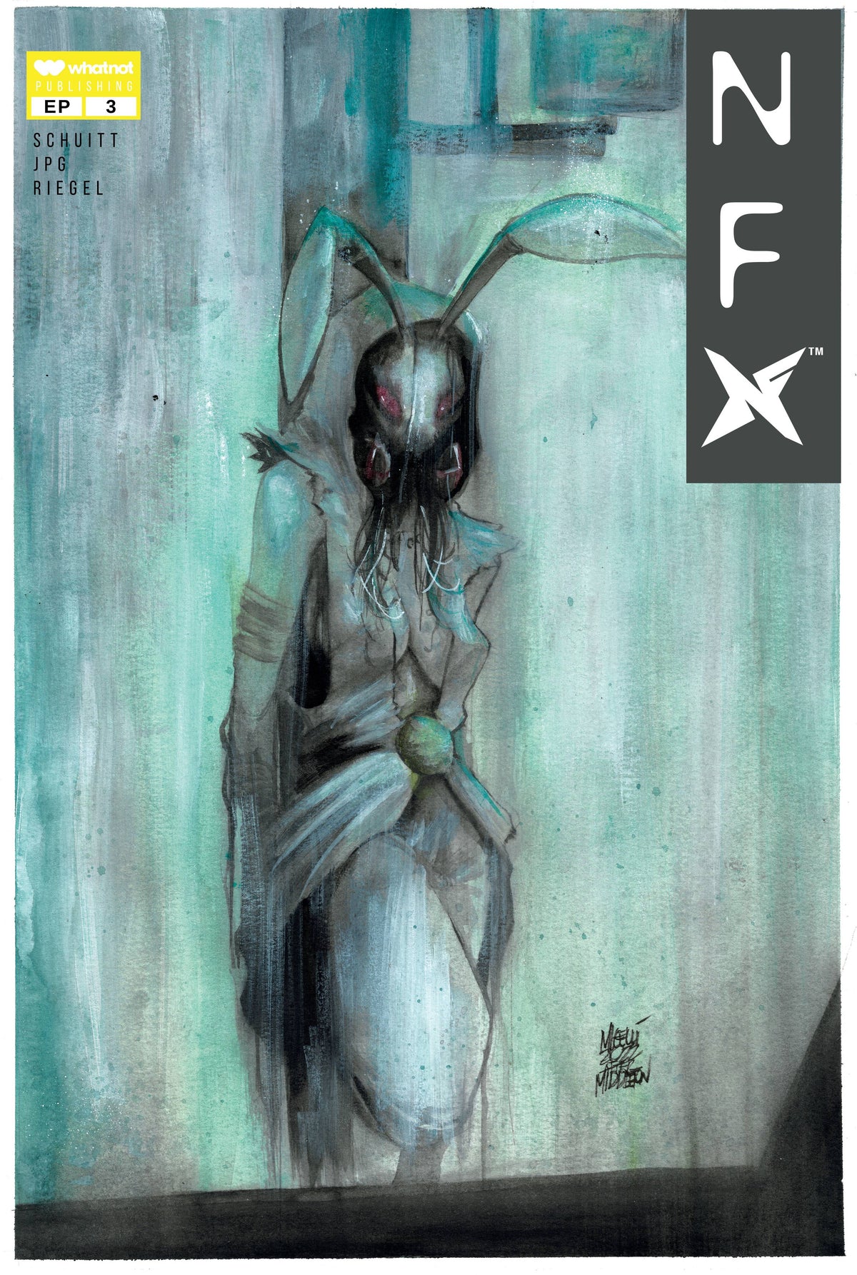 Whatnot Publishing Comic Books > Incentives NINJA FUNK #3 (OF 4) CVR E 1:50 INCV NYX HOMAGE (MR) 72355236052000351 NOV221951