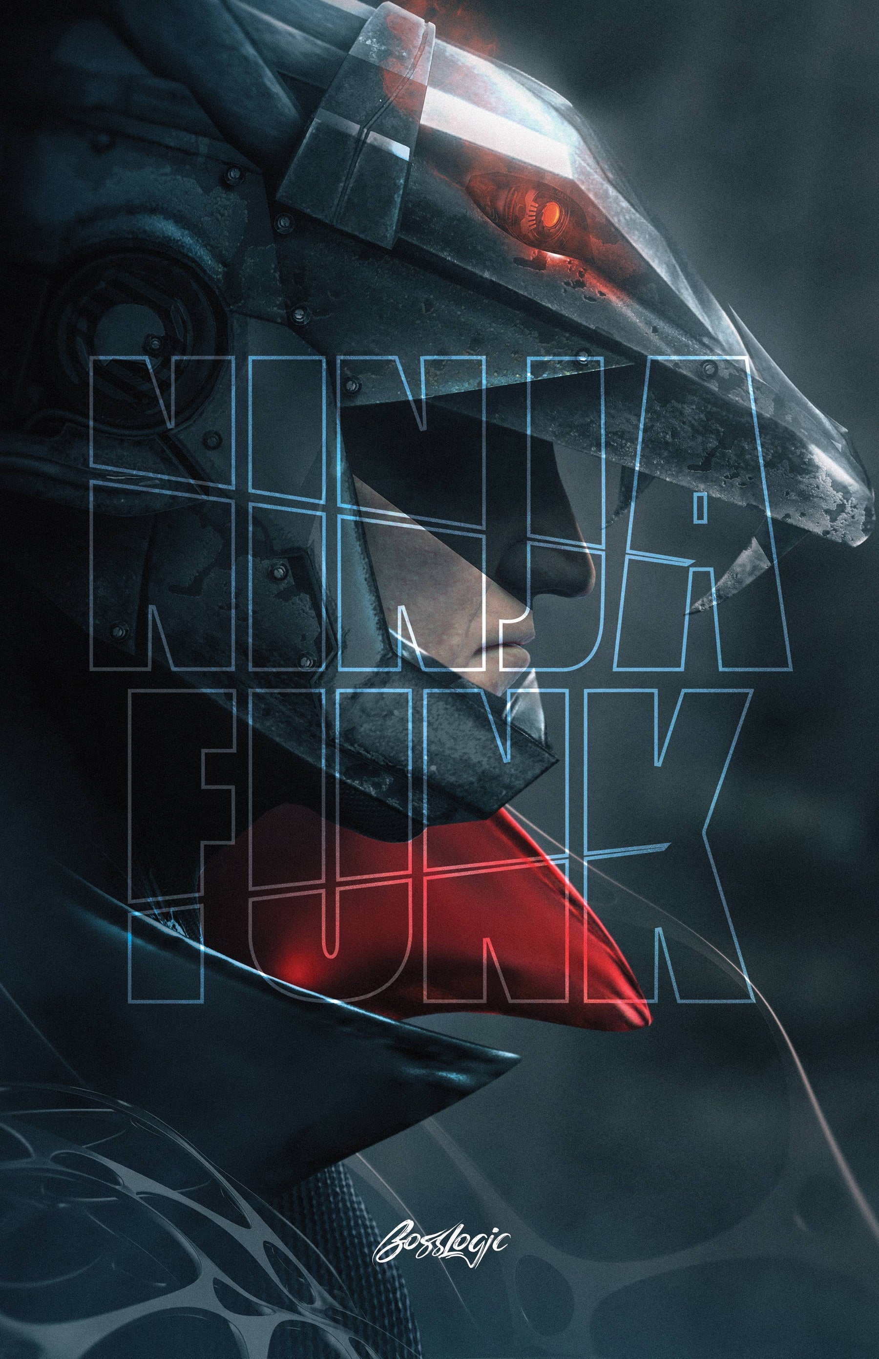 NINJA FUNK #4 (OF 4) CVR E 1:25 INCV BOSSLOGIC (MR)