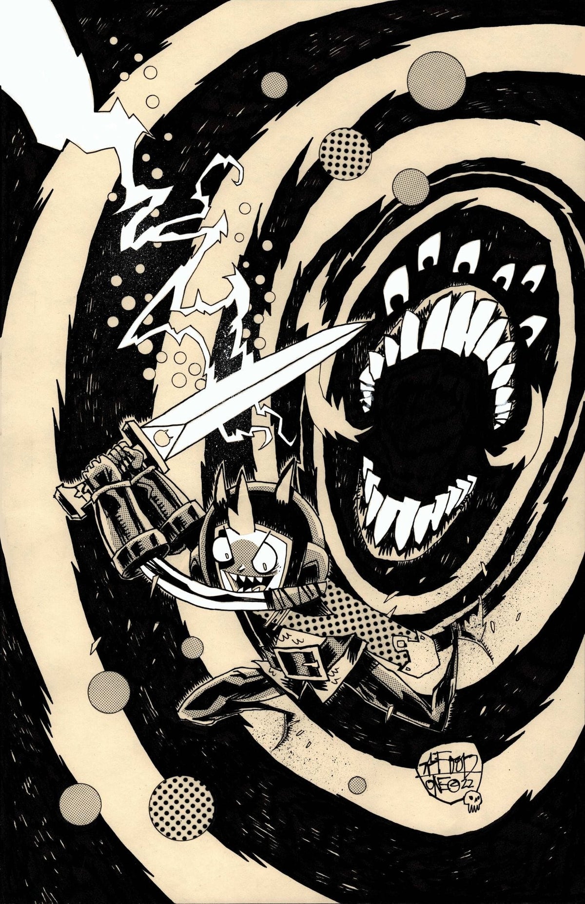 Whatnot Publishing Comic Books > Incentives QUESTED #1 CVR L 1:10 INCV MAHFOOD BW LAUNCH VAR 72355236053701121 AUG229530