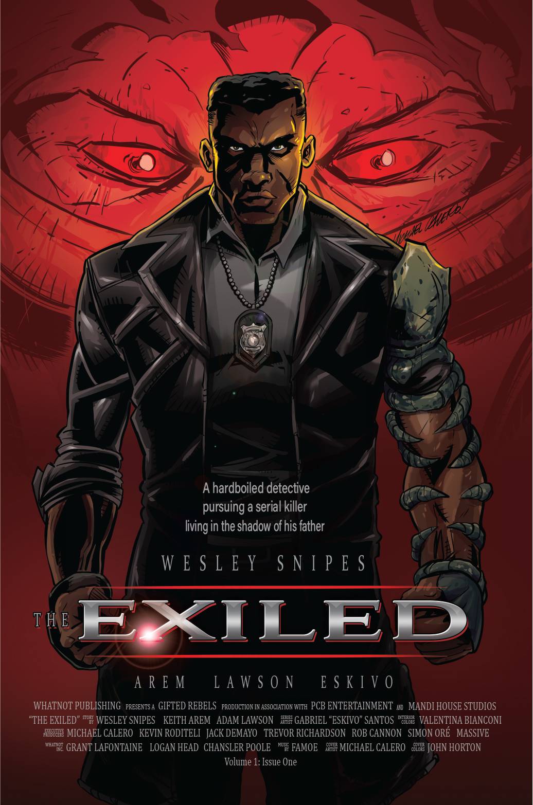 Whatnot Publishing Comic Books > Incentives THE EXILED #1 (OF 6) CVR H 1:25 INCV CALERO BLADE HOMAGE 72355236055100181 NOV221935