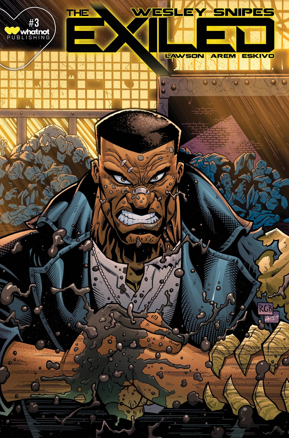 Whatnot Publishing Comic Books > Incentives THE EXILED #3 (OF 6) CVR D 1:10 INCV BROWNE (MR) 72355236055100341 JAN231980