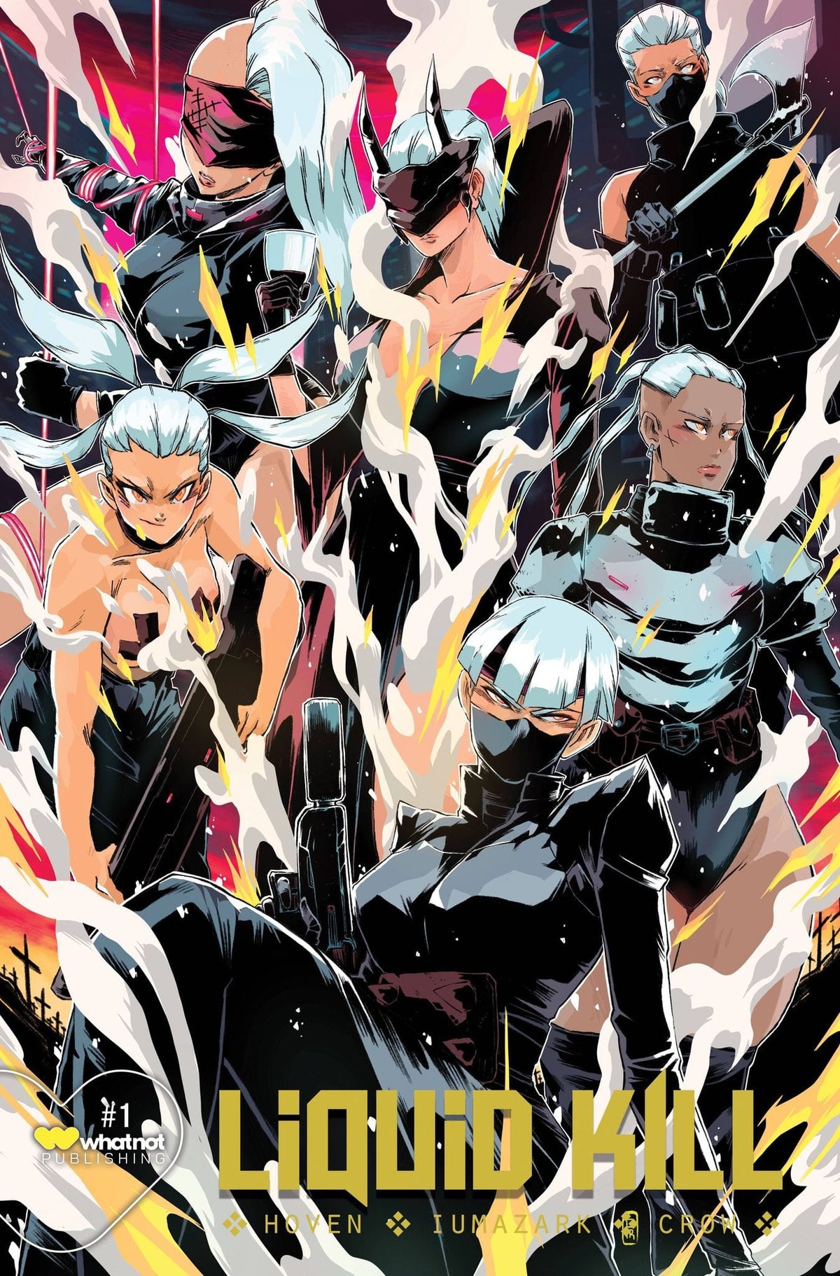 Whatnot Publishing Comic Books LIQUID KILL #1 (OF 5) CVR D ROURS (MR) 72355236051300141 DEC221748