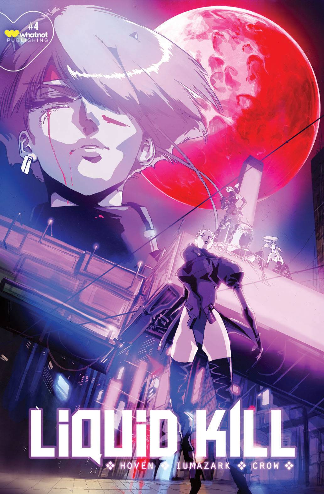 Whatnot Publishing Comic Books LIQUID KILL #4 (OF 6) CVR A KNOTT (MR) 72355236051300411 MAR232009