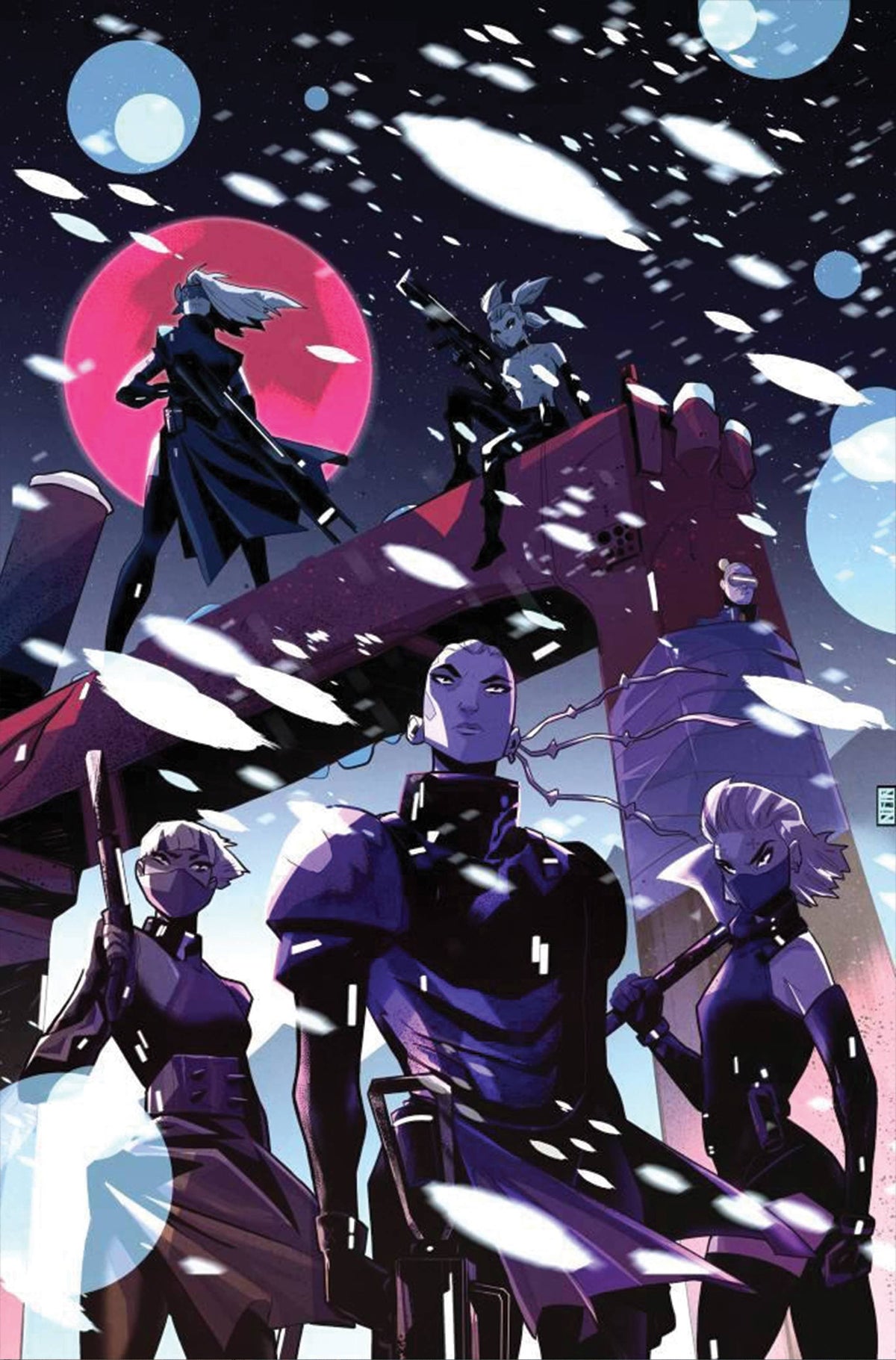 Whatnot Publishing Comic Books LIQUID KILL #5 (OF 6) CVR D IZZO VIRGIN VAR 72355236051300541 APR231966