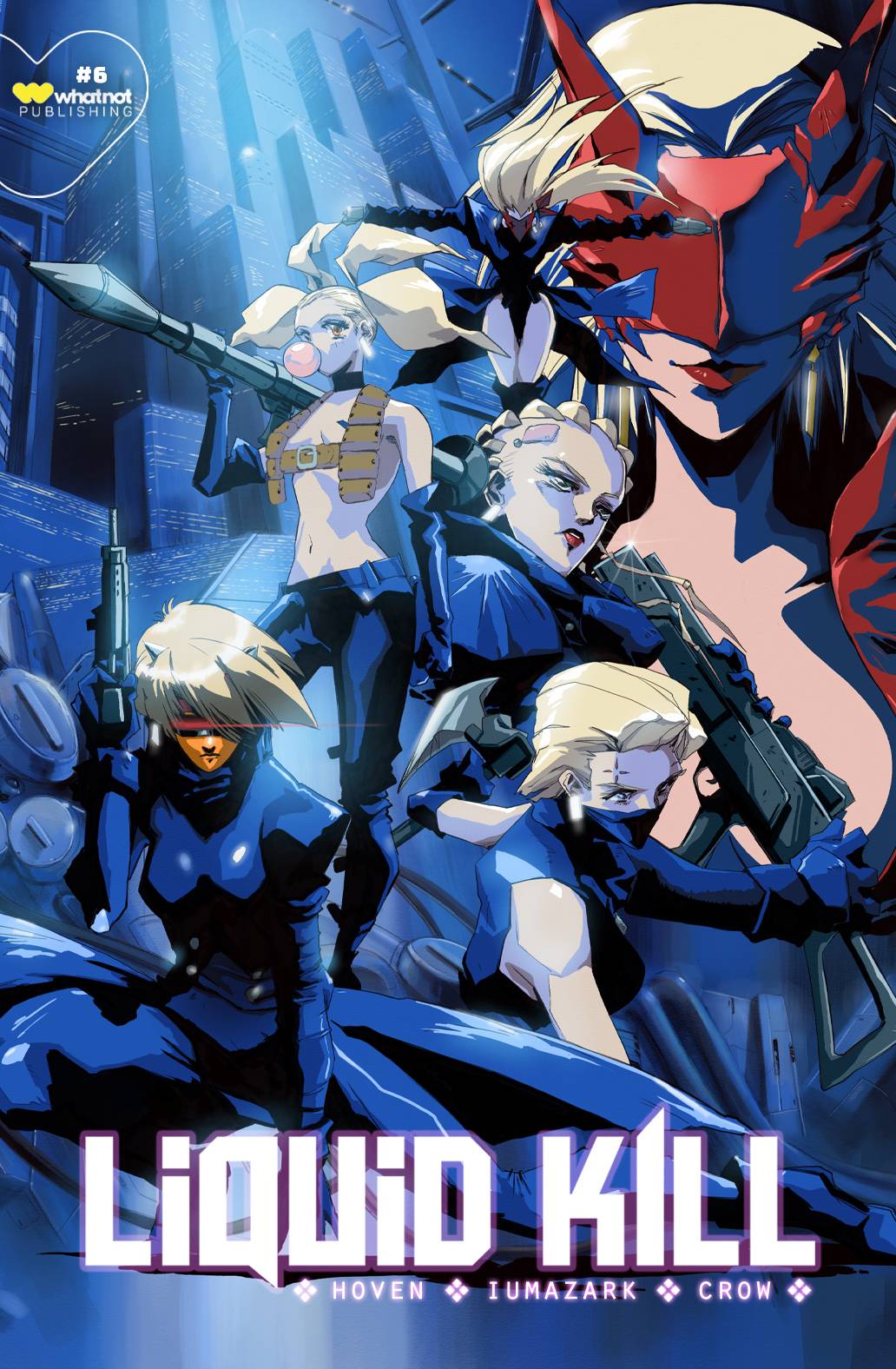 Whatnot Publishing Comic Books LIQUID KILL #6 (OF 6) CVR A KNOTT (MR) 72355236051300611 MAY232165