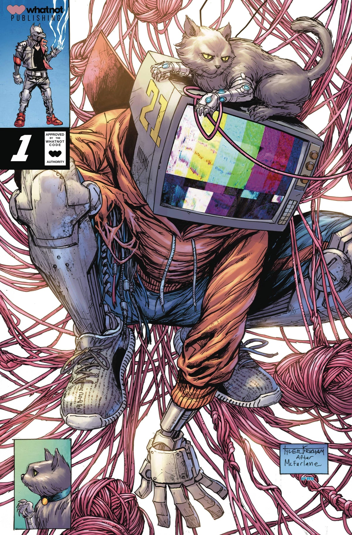 Whatnot Publishing Comic Books > Incentives NINJA FUNK #1 (OF 4) CVR G 1:25  UNLOCK KIRKHAM (MR) 72355236052000171 SEP222091