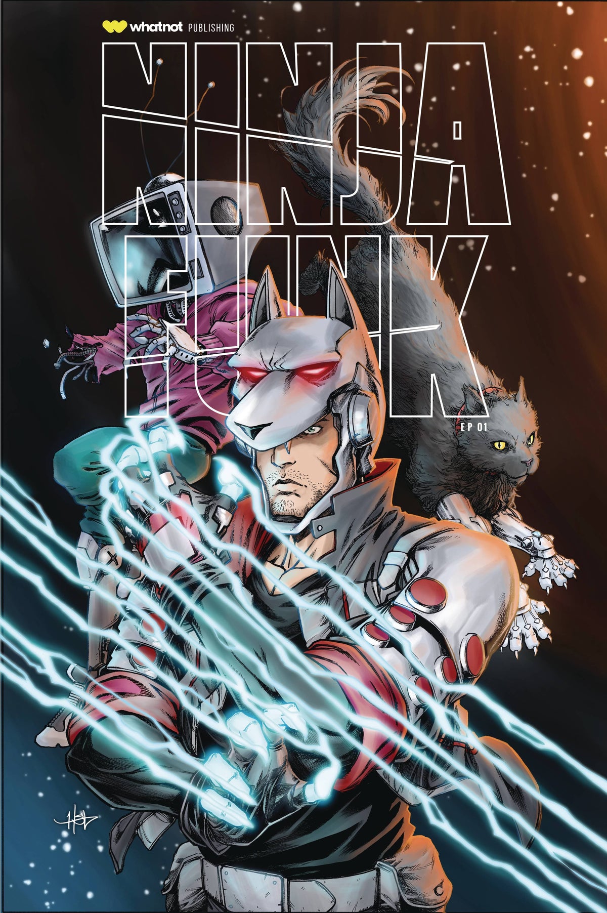 Whatnot Publishing Comic Books > Incentives NINJA FUNK #1 (OF 4) CVR H 1:50  UNLOCK CREEES (MR) 72355236052000181 SEP222092