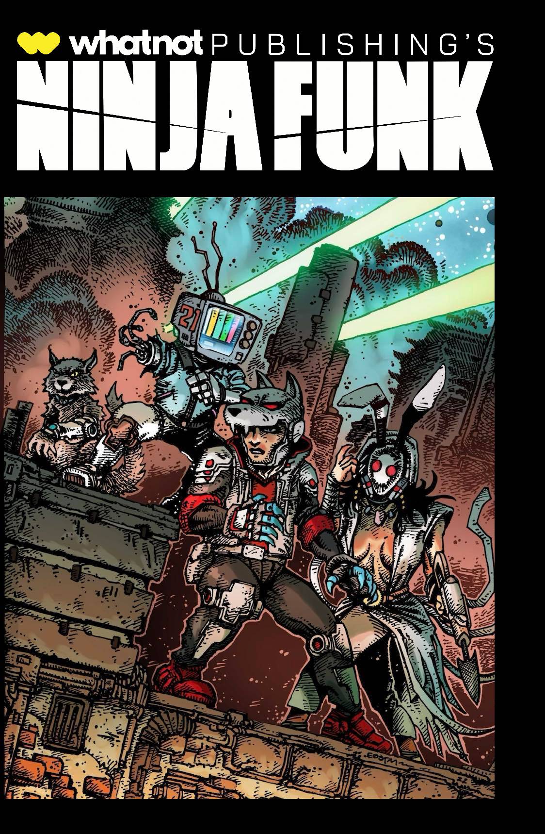 Whatnot Publishing Comic Books > Incentives NINJA FUNK #1 (OF 4) CVR I 1:100  EASTMAN VARMR) 72355236052000191 SEP222093
