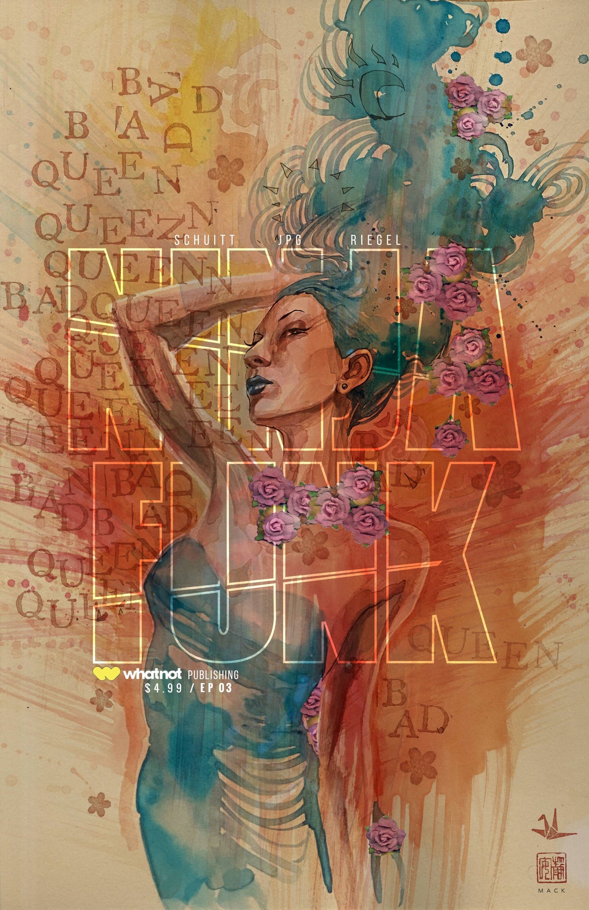 Whatnot Publishing Comic Books NINJA FUNK #3 (OF 4) CVR A MACK (MR) 72355236052000311 NOV221947