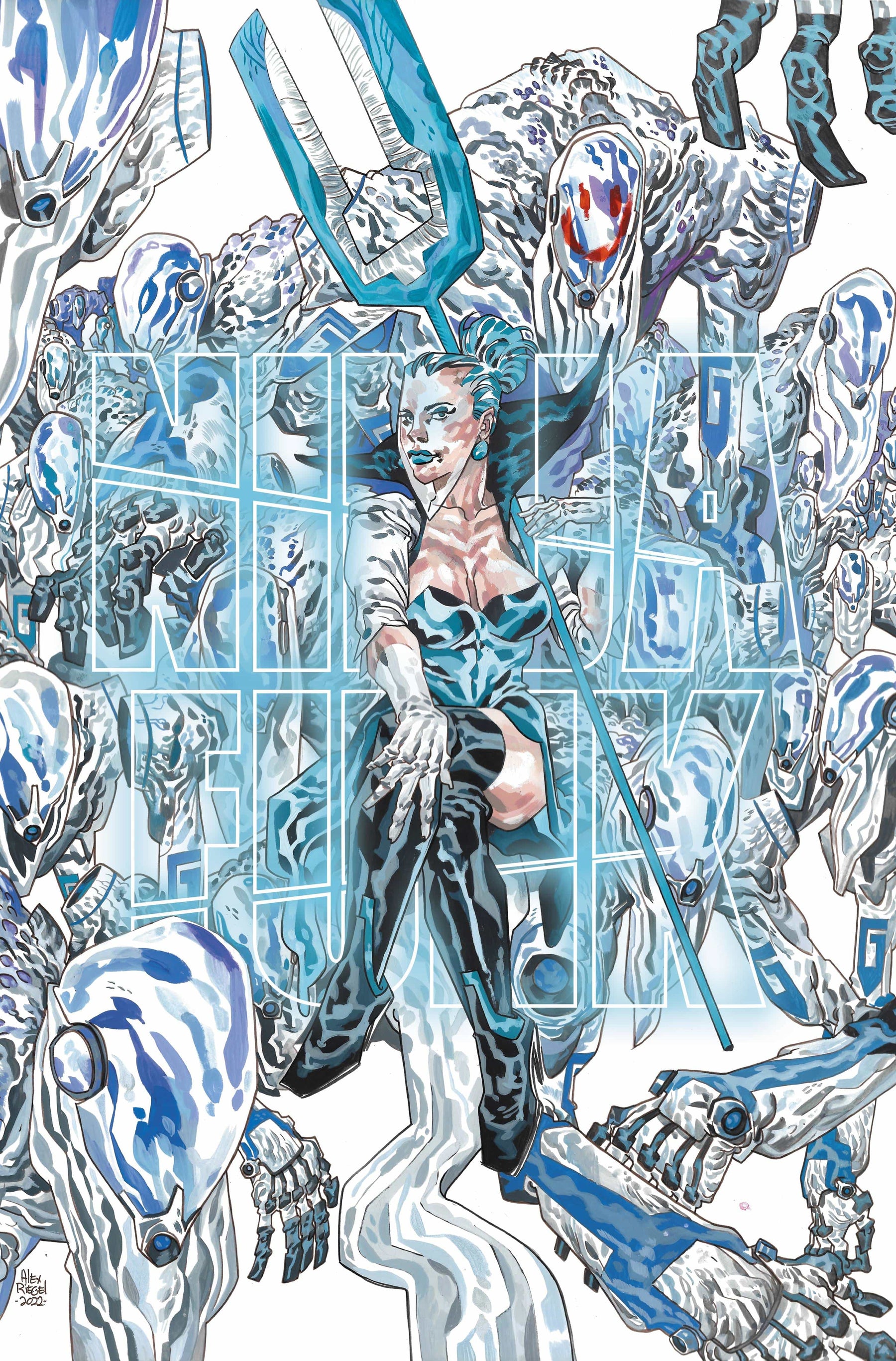 NINJA FUNK #4 (OF 4) CVR B RIEGEL (MR)