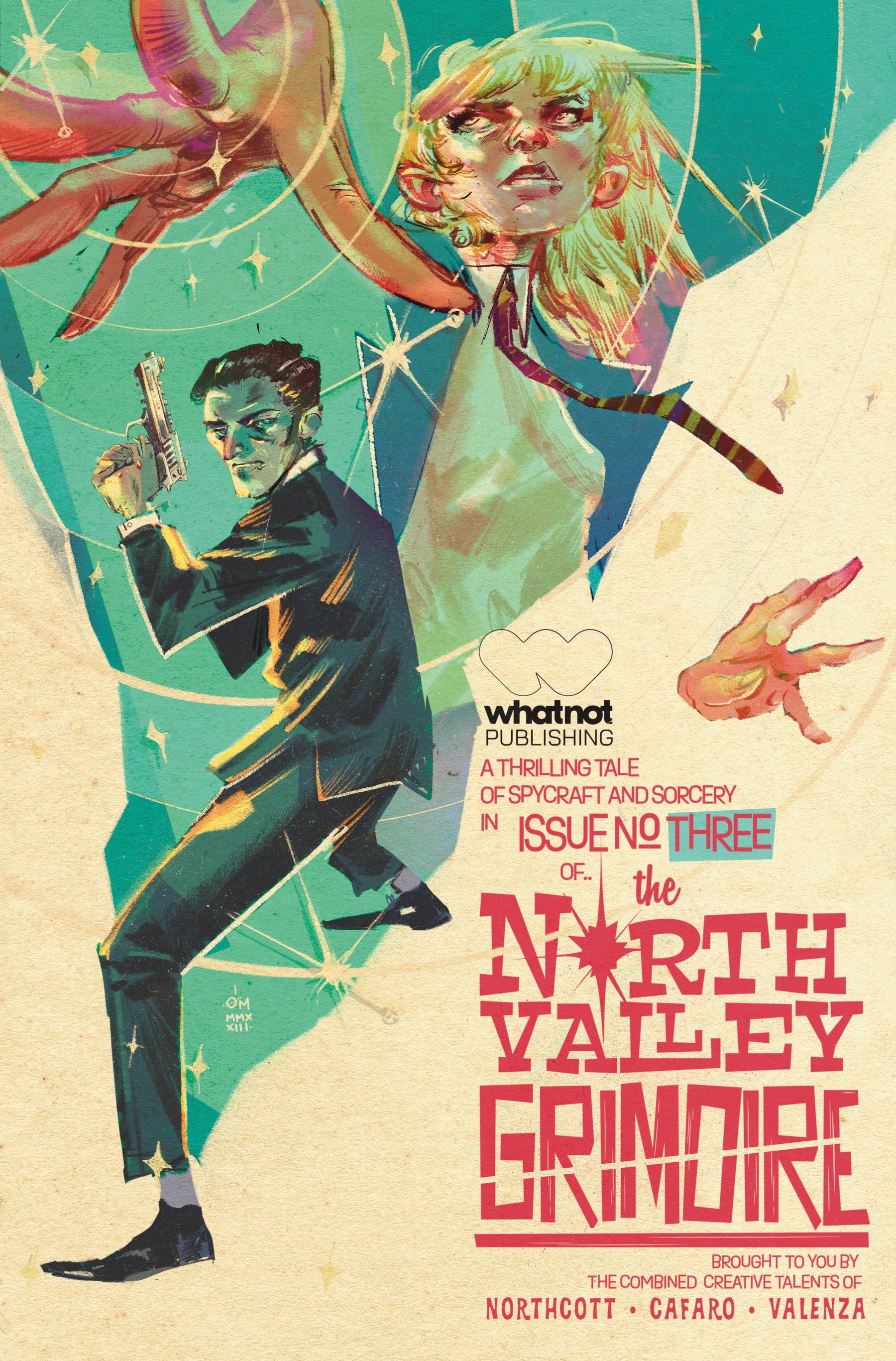 NORTH VALLEY GRIMOIRE #3 (OF 6) CVR D MENHEERE RETRO (MR)