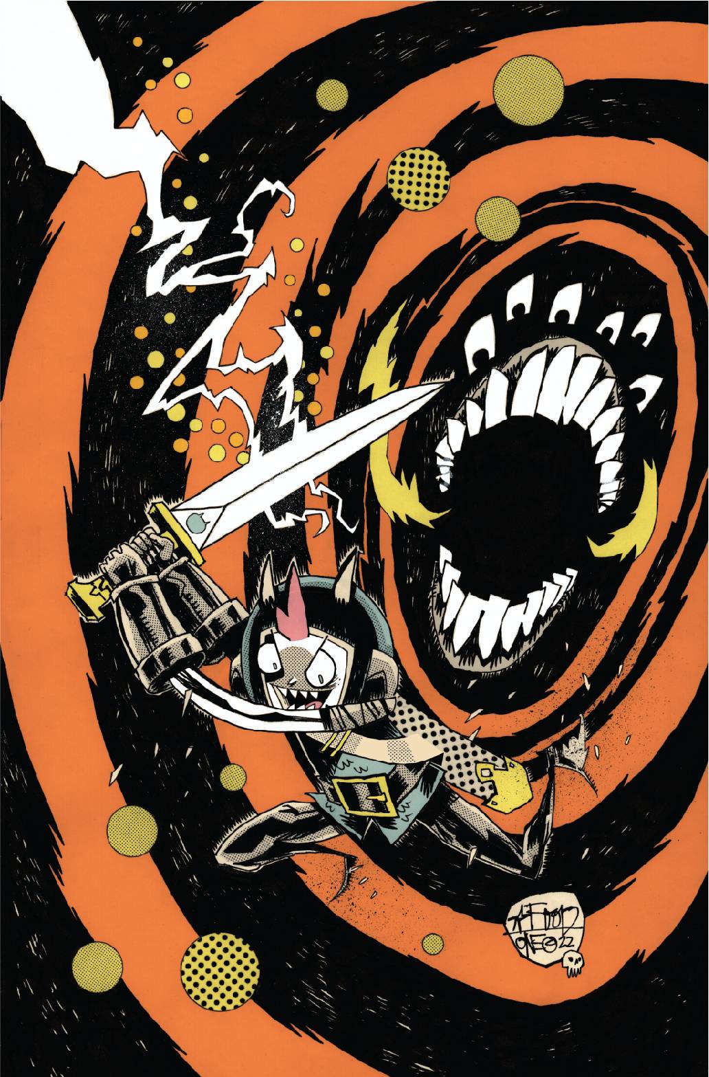 Whatnot Publishing Comic Books QUESTED #1 CVR F MAHFOOD LAUNCH VAR 72355236053700161 OCT222037