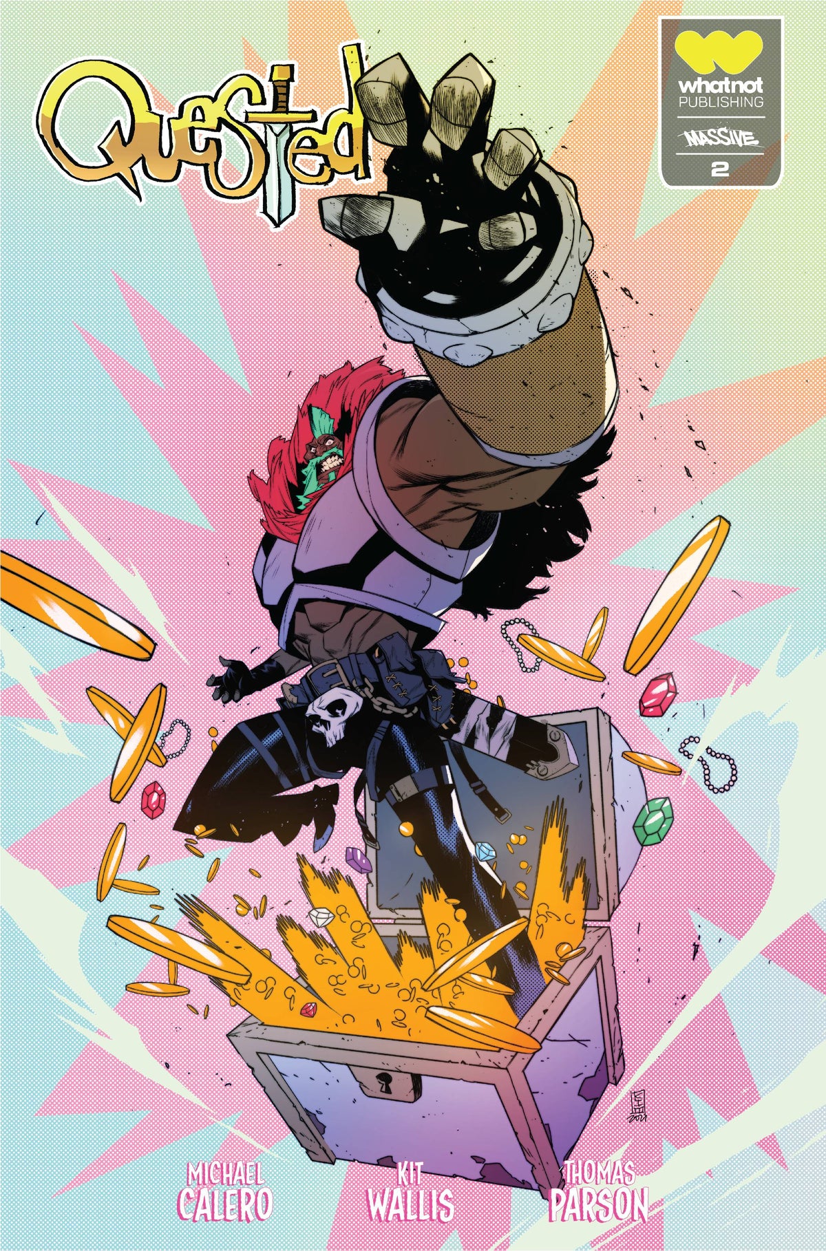 Whatnot Publishing Comic Books QUESTED #2 CVR A JACINTO 72355236053700211 NOV221941