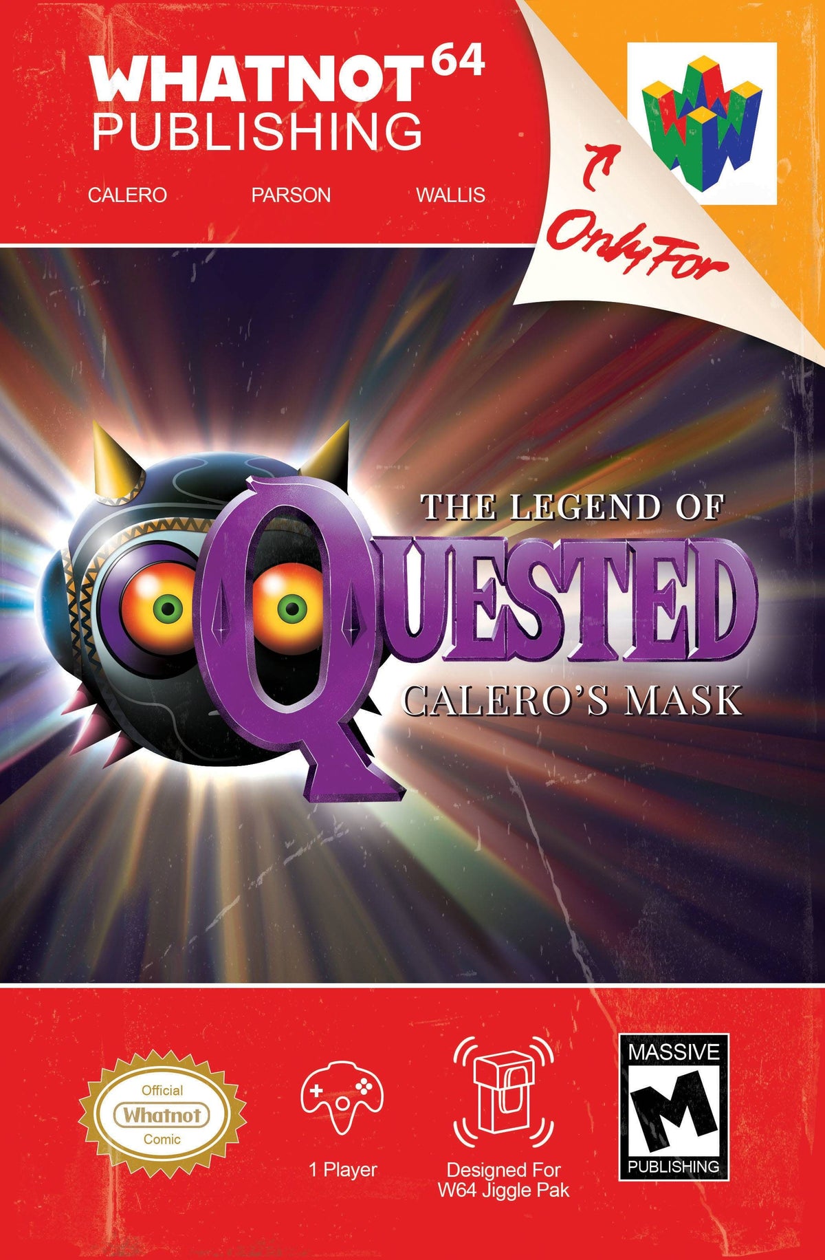 QUESTED #5 CVR D RICHARDSON VIDEO GAME HOMAGE - Third Eye