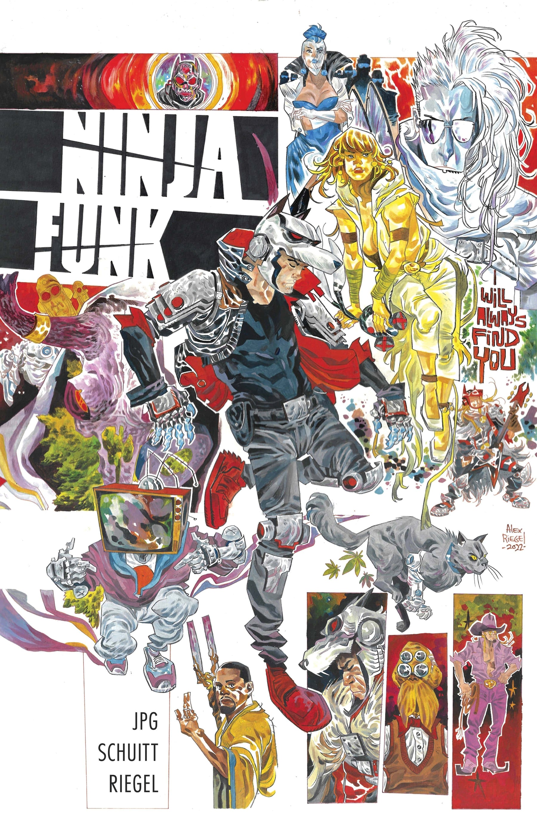 MASSIVE - WHATNOT Graphic Novel Ninja Funk TP Vol 1 (MR) 9781961012004 MAY232156