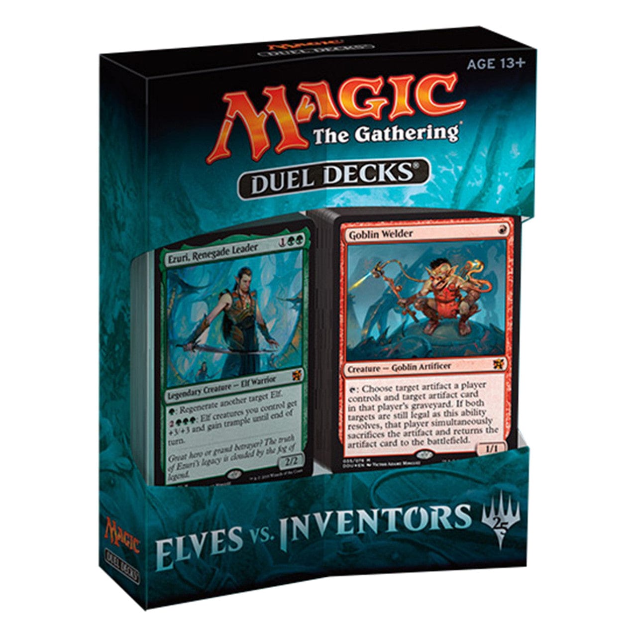 Wizards of the Coast Trading Card Games > Magic The Gathering MTG: Duel Decks - Elves vs. Inventors 630509599554