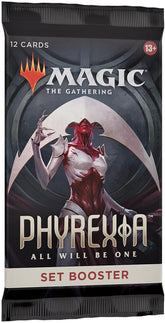 Wizards of the Coast Trading Card Games > Magic The Gathering MTG: Phyrexia All Will Be One - Set Booster Pack 195166185002 WOC D11300000