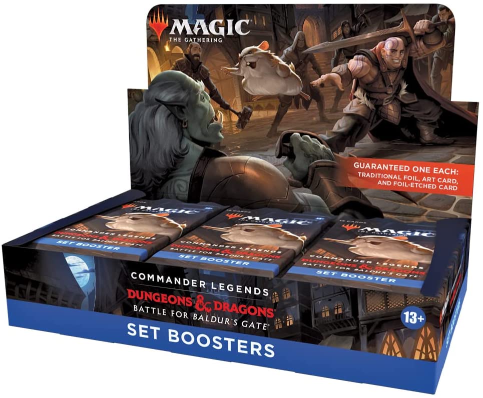 MTG: Commander Legends Battle for Baldur's Gate - Set Booster Box - Third Eye MTG: Commander Legends Battle for Baldur's Gate - Set Booster Box - Third Eye