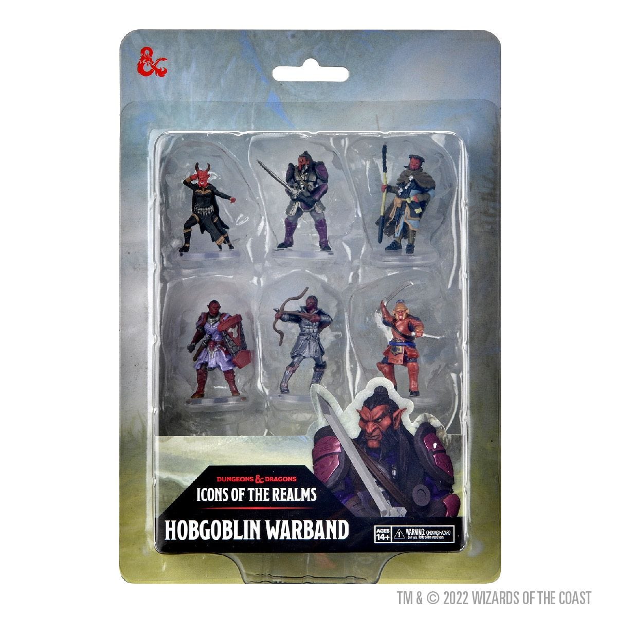 WizKids (Neca) Miniatures > WizKids Dungeons & Dragons: Icons of the Realms - Hobgoblin Warband 634482961636 96163