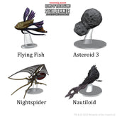 WizKids (Neca) Miniatures > WizKids Icons of the Realms: Spelljammer - Wildspace Ambush (Ship Scale) 634482961773 WZK 96177