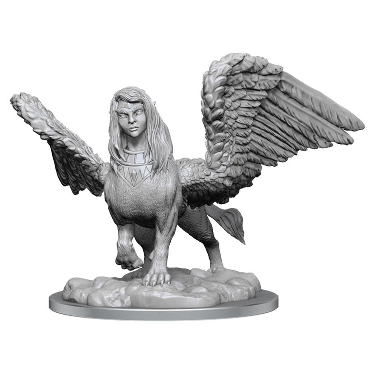 WizKids (Neca) Miniatures > WizKids WIzkids: Critical Role Unpainted - Sphinx Female 634482905524 WZK 90552