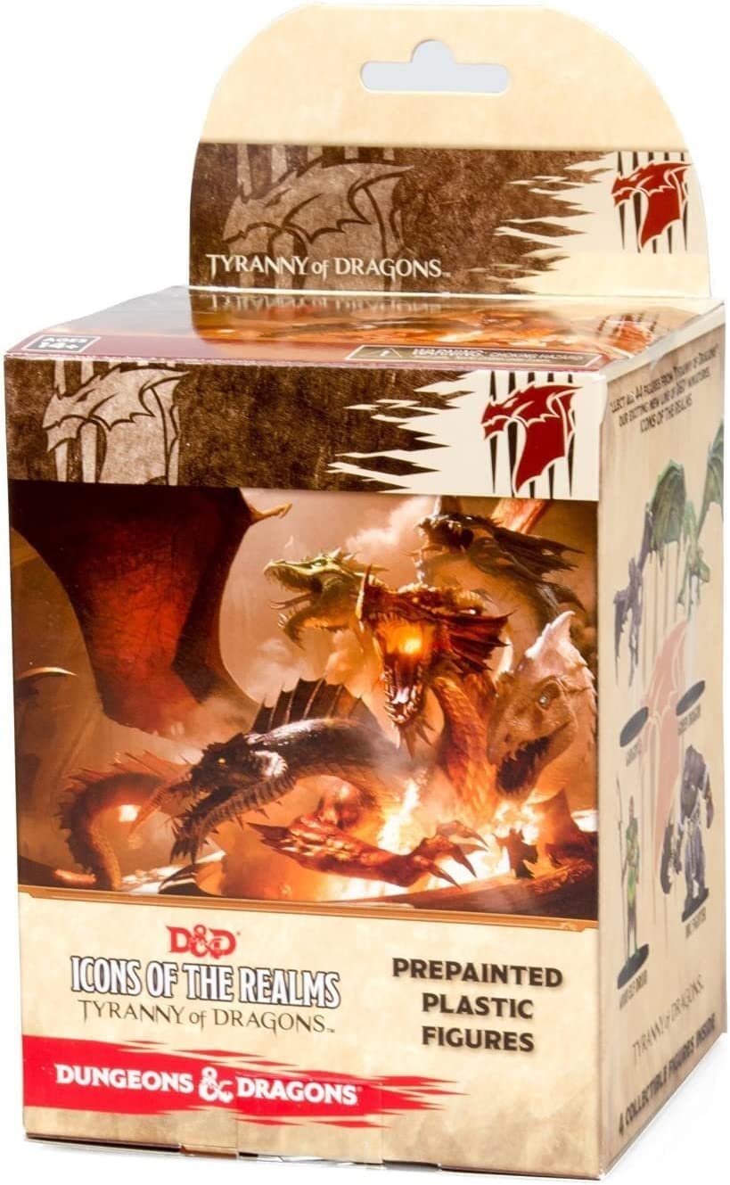 WizKids (Neca) Miniatures > WizKids WizKids: D&D Icons of the Realms - Tyranny of Dragons, Booster Pack 634482715840