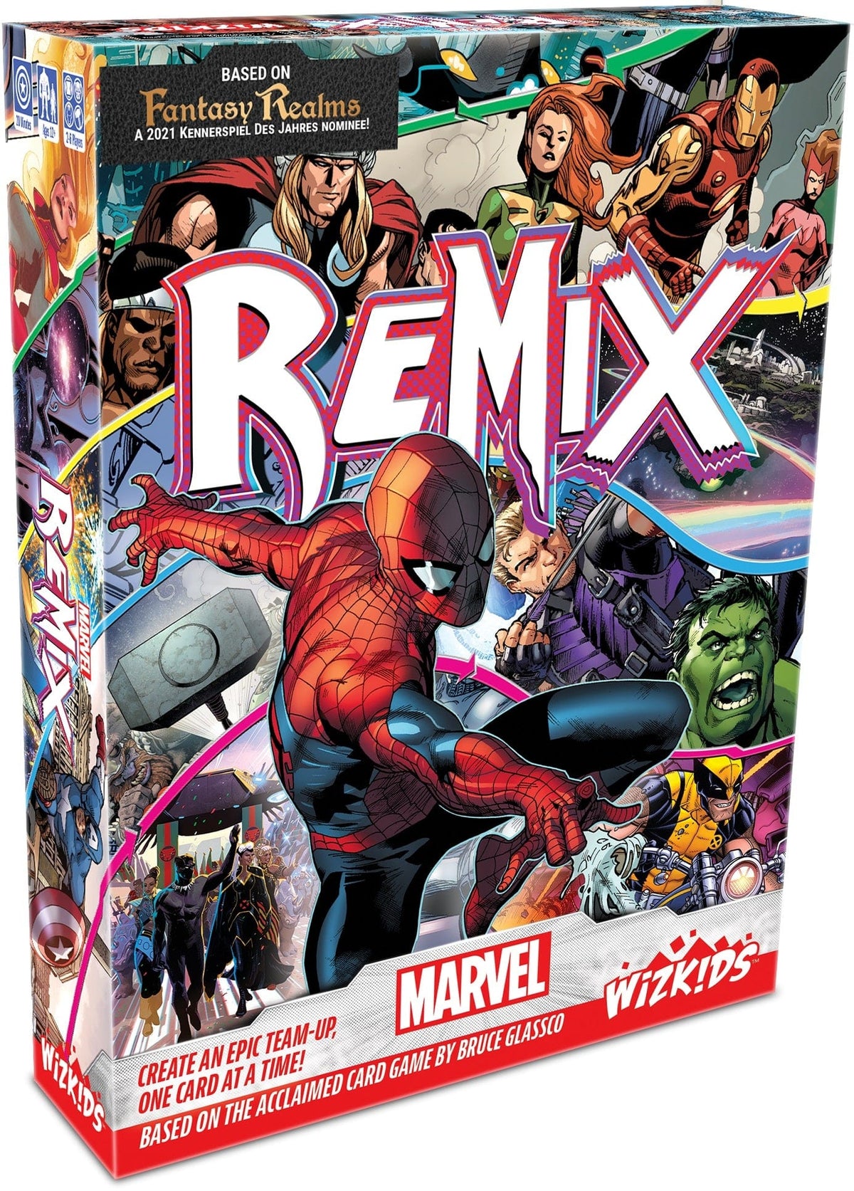 WizKids (Neca) Board Games > Small Box Games Marvel Remix 634482875599 WZK 87559