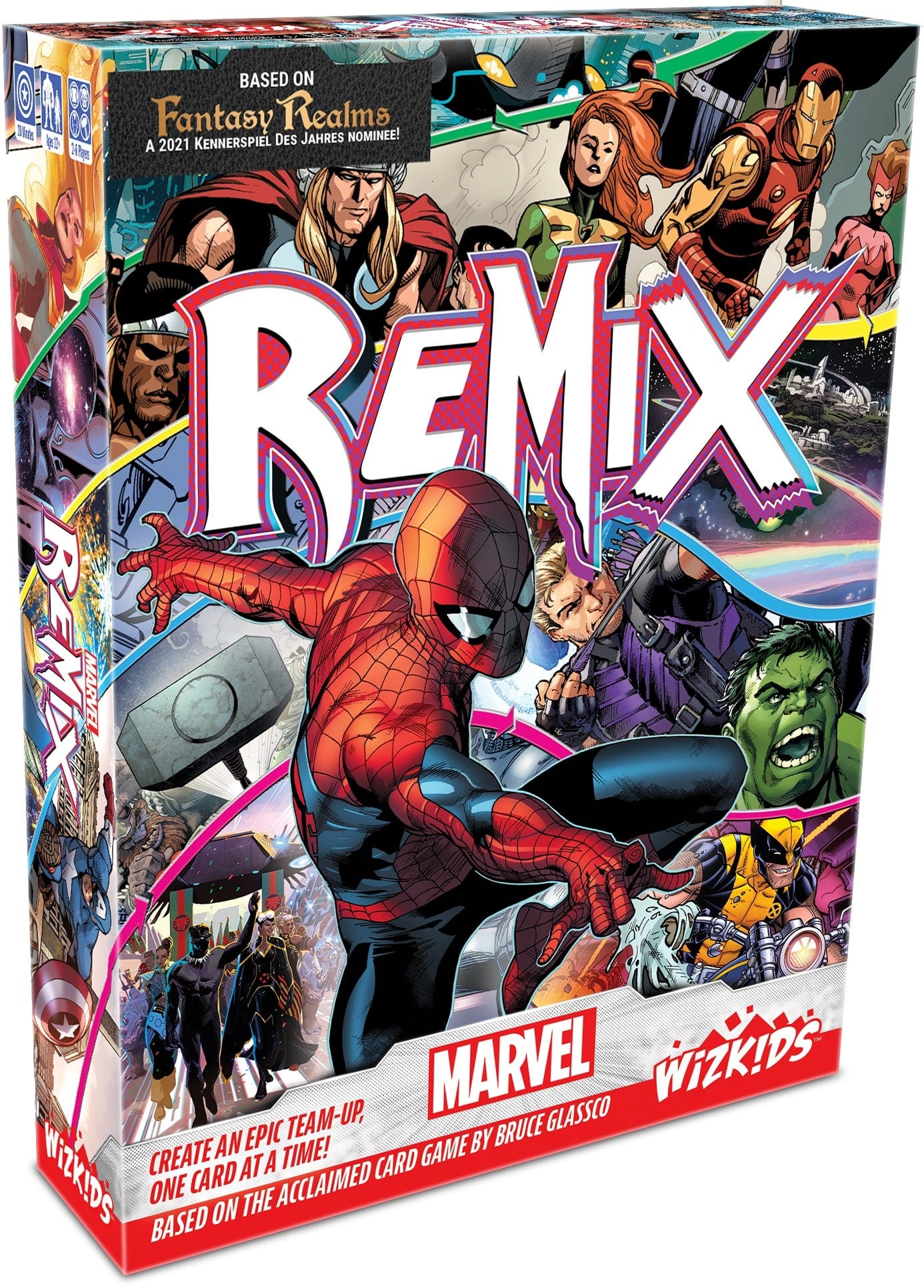 WizKids (Neca) Board Games > Small Box Games Marvel Remix 634482875599 WZK 87559