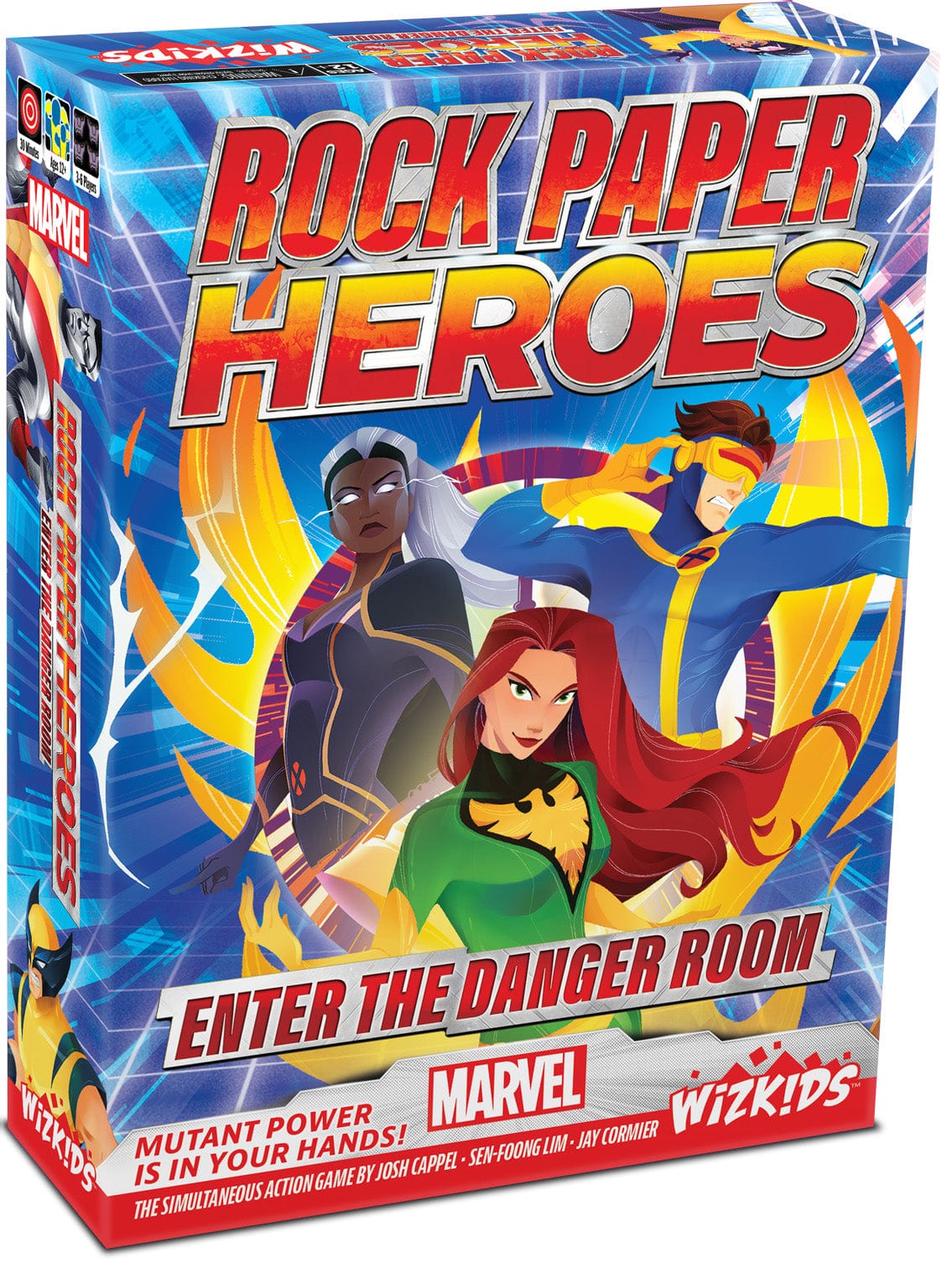 WizKids (Neca) Board Games > Small Box Games Marvel Rock Paper Heroes: Enter the Danger Room 634482875612 87561