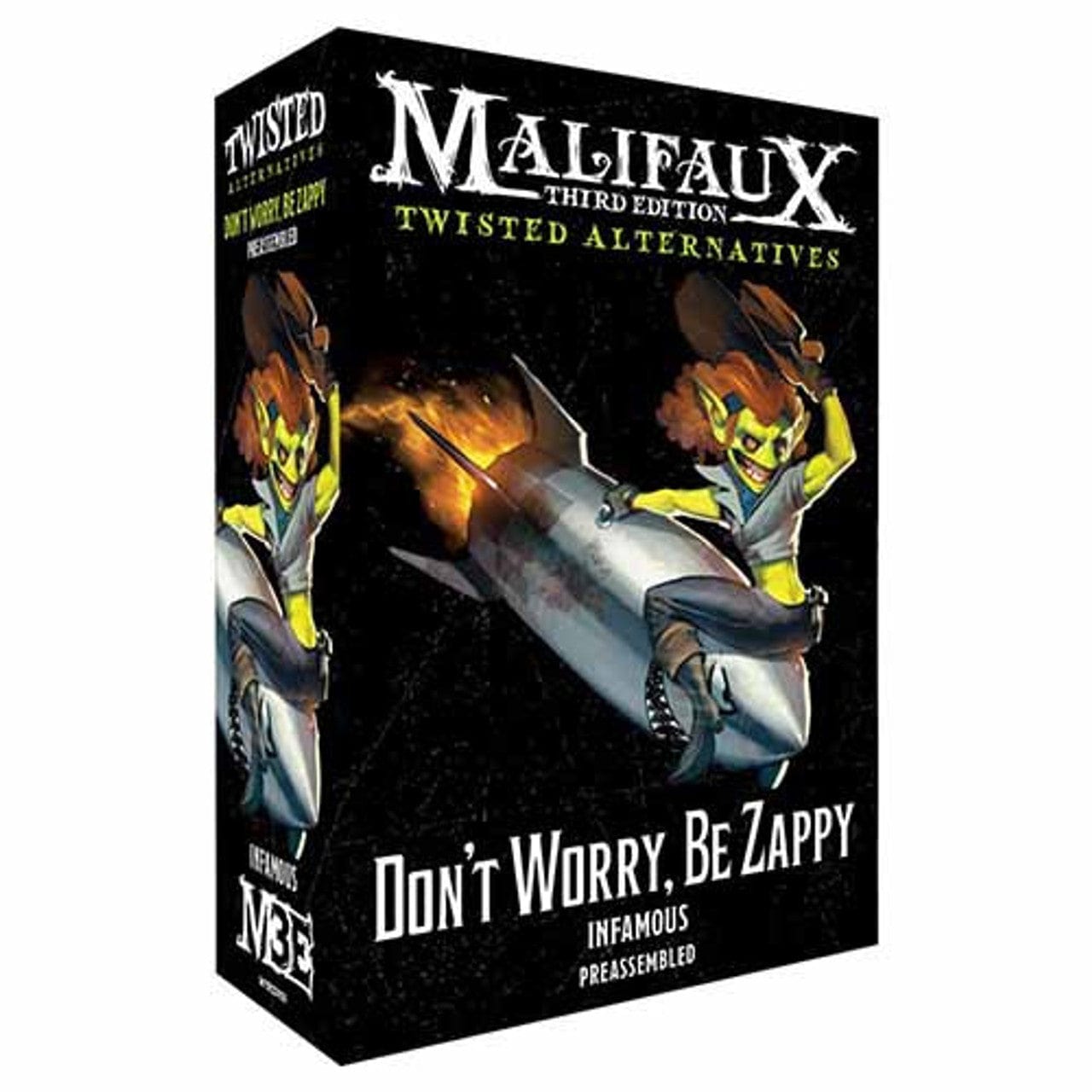 Wyrd Miniatures Tabletop Games > Miniature Games Malifaux 3E: Twisted Alternative - Don`t Worry Be Zappy 812152033689 WYR 23931