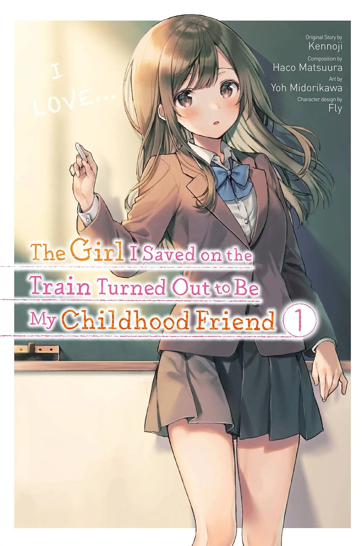 YEN PRESS Manga Girl Saved On Train Turned Out Childhood Friend GN Vol 01 9781975347277 APR221995