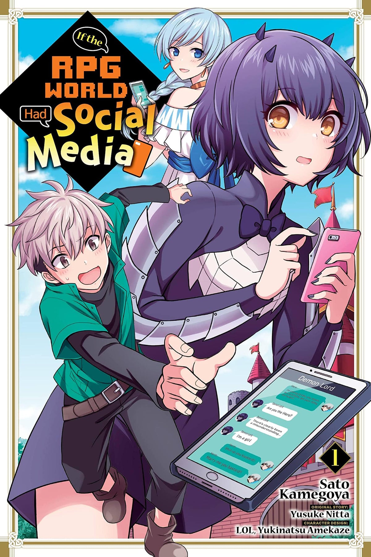 YEN PRESS Manga If The Rpg World Had Social Media GN Vol 01 9781975320942 FEB211752