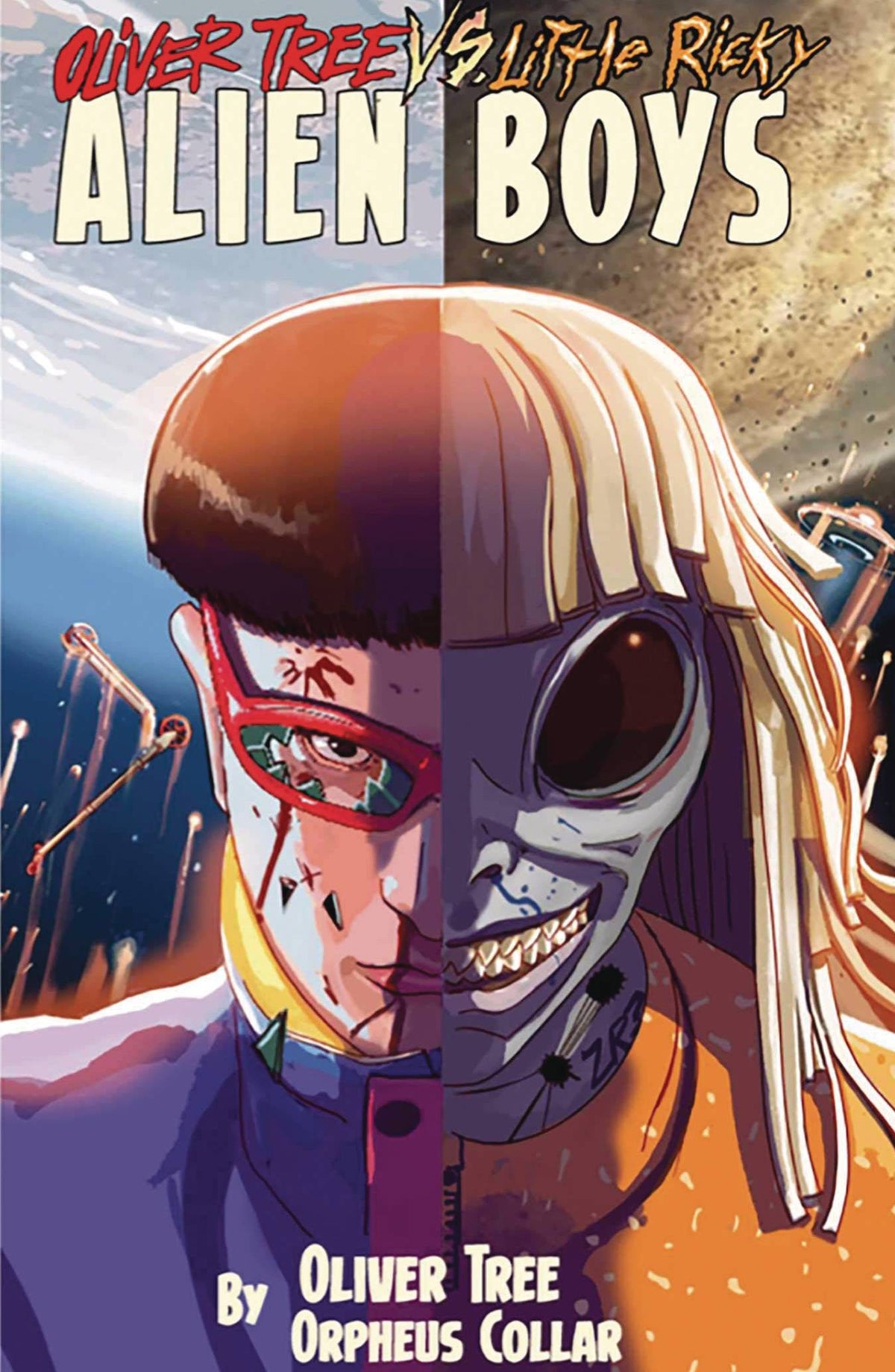 Z2 COMICS Graphic Novel Oliver Tree Vs Little Ricky Alien Boys TP 9781940878645 MAR211685