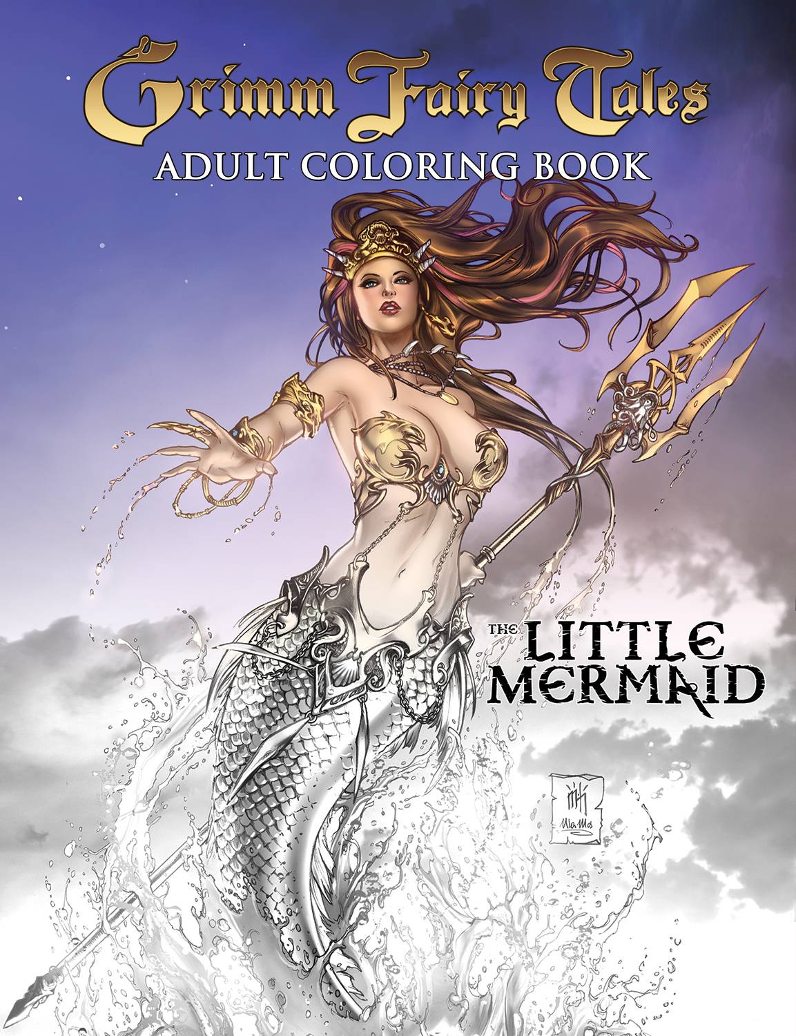 Zenescope Books > Activity Books GRIMM FAIRY TALES ADULT COLORING BOOK THE LITTLE MERMAID 9781942275848 JUN182128