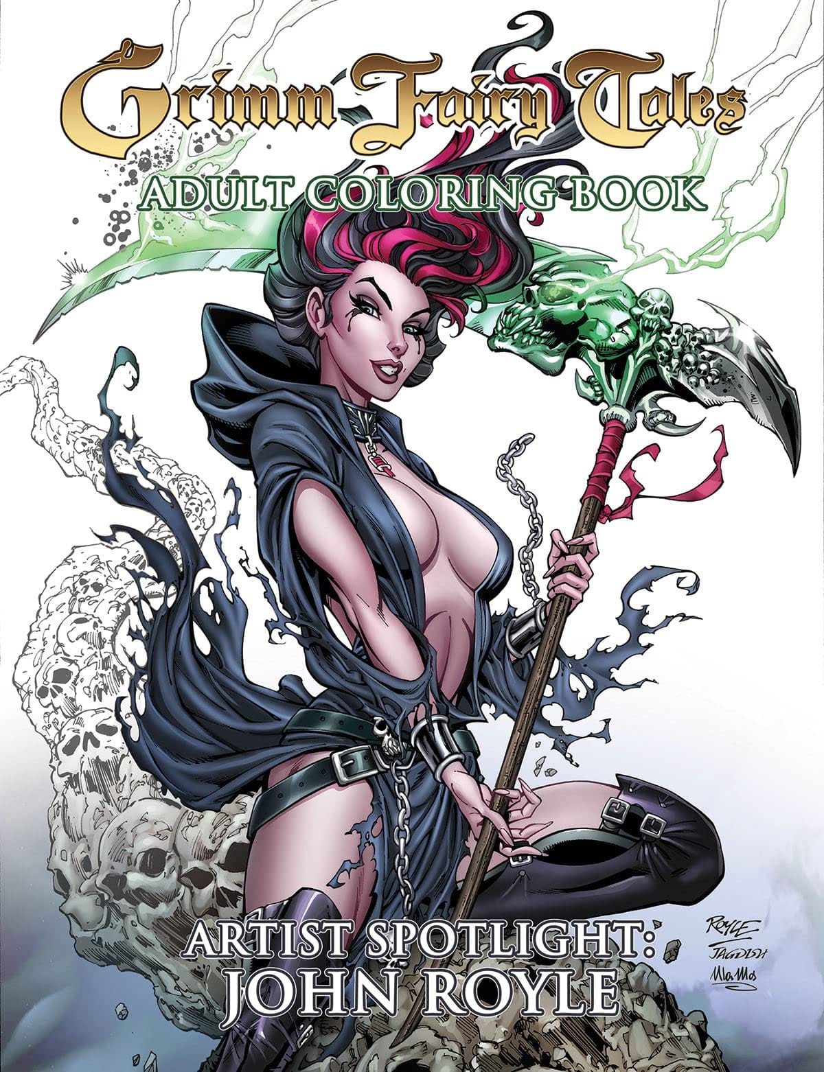 Zenescope Books > Activity Books Grimm Fairy Tales: Adult Coloring Book - Artist Spotlight, John Royle 9781951087296