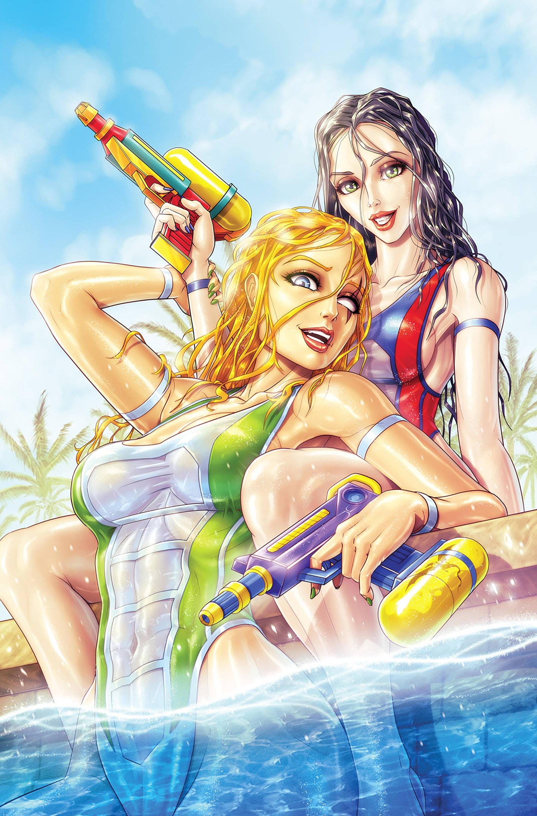 Zenescope Comic Books GFT PRESENTS SWIMSUIT ED 2023 ONE SHOT CVR D CARDYGRADE 73621143329900841 MAY232192