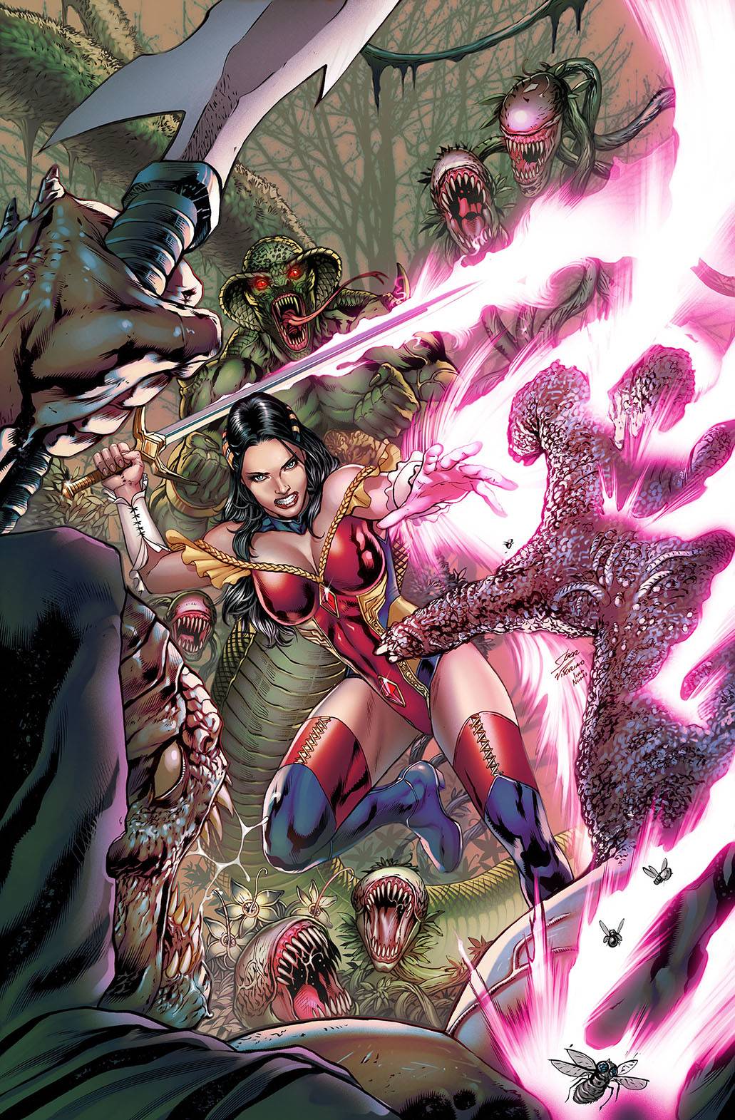 Zenescope Entertainment Inc Comic Books GRIMM FAIRY TALES #62 CVR B VITORINO 65334102304906221 MAY221883