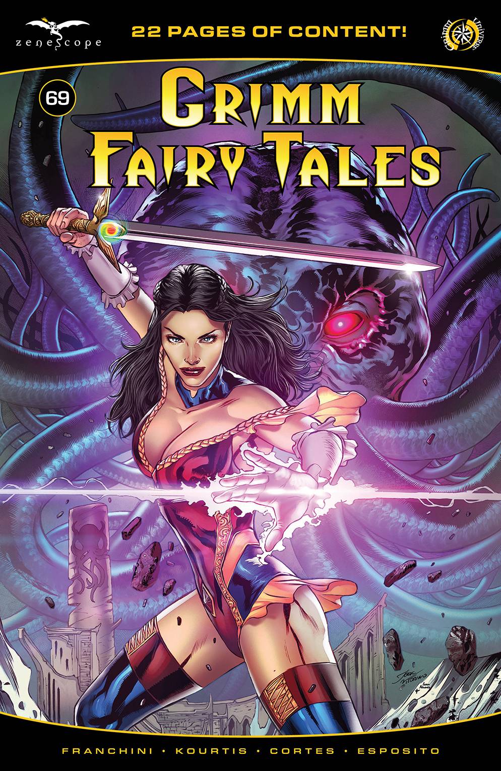 Zenescope Entertainment Inc Comic Books GRIMM FAIRY TALES #69 CVR A VITORINO 65334102304906911 DEC221788