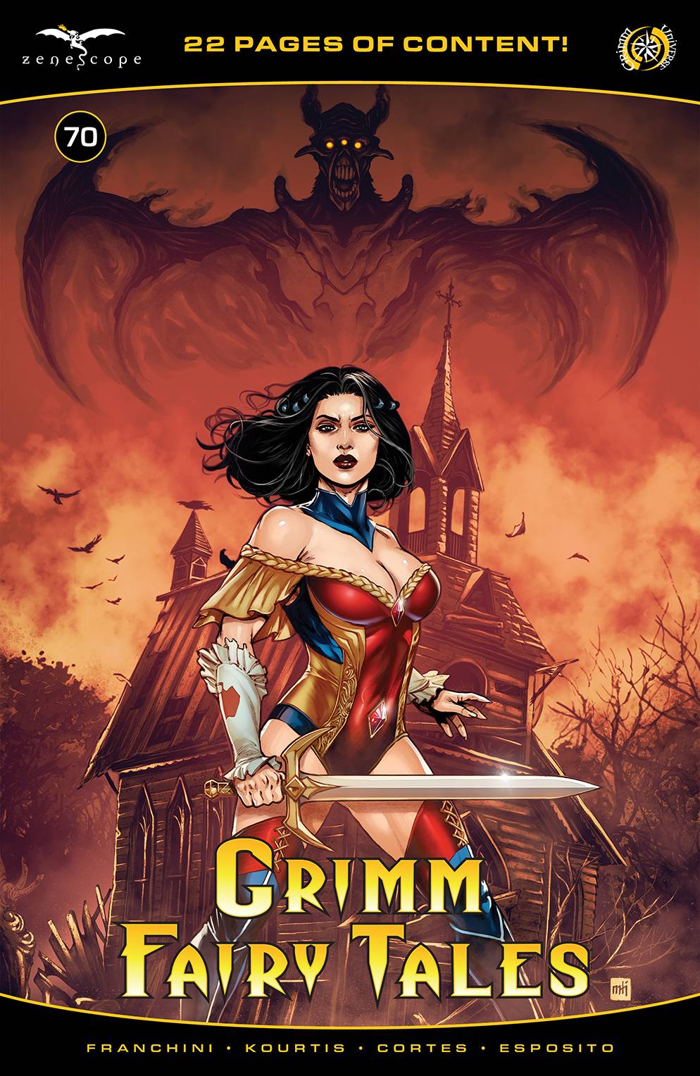 Zenescope Entertainment Inc Comic Books GRIMM FAIRY TALES #70 CVR A KROME 65334102304907011 JAN232012