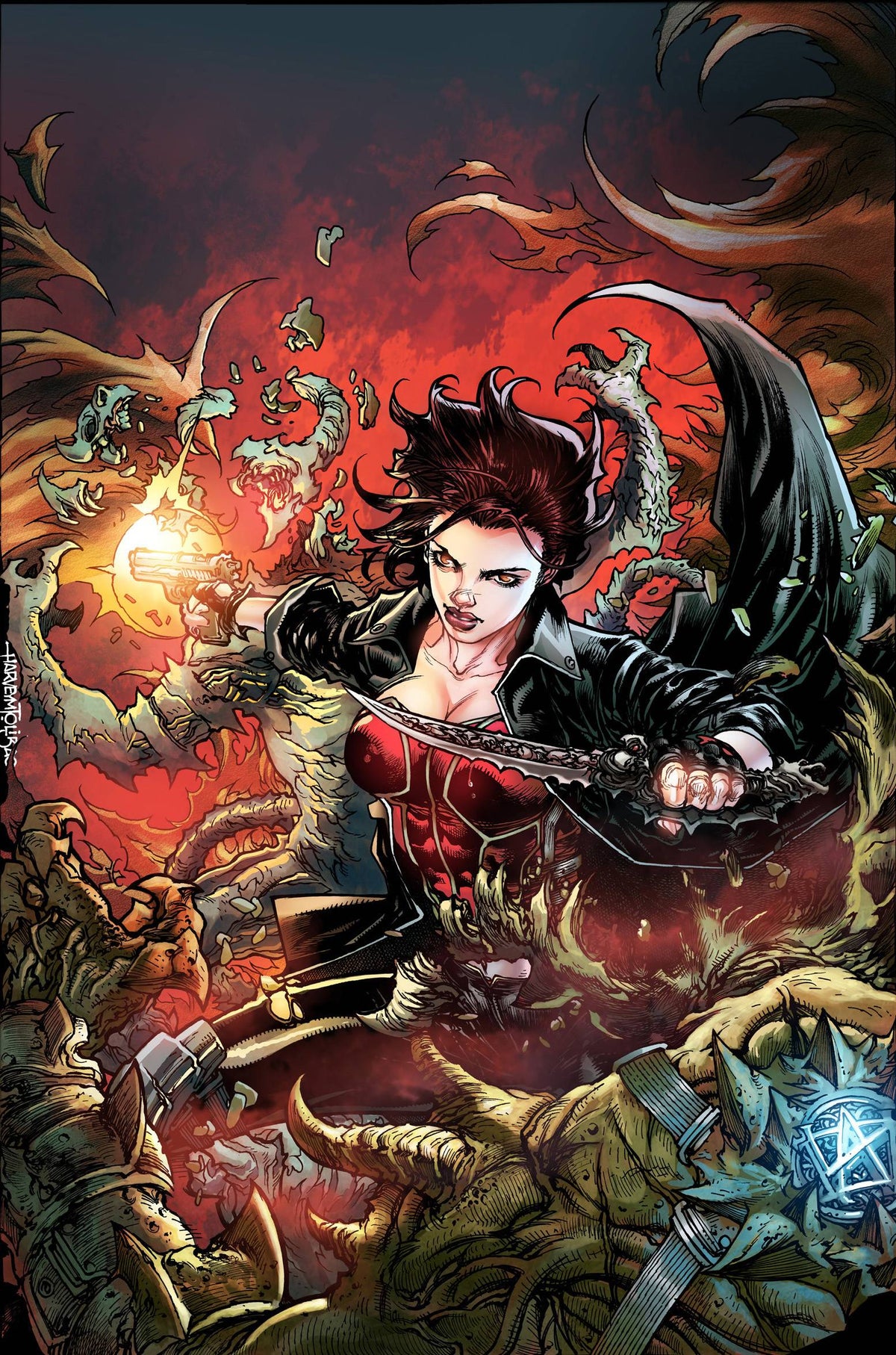 Zenescope Entertainment Inc Comic Books GRIMM SPOTLIGHT INFERNO CVR B TOLIBAO 78779000583401321 NOV221961