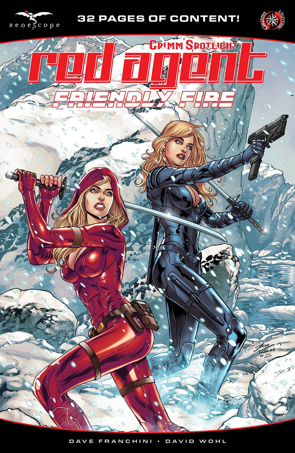 Zenescope Entertainment Inc Comic Books GRIMM SPOTLIGHT RED AGENT FRIENDLY FIRE CVR A VITORINO 78779000583401211 OCT222070