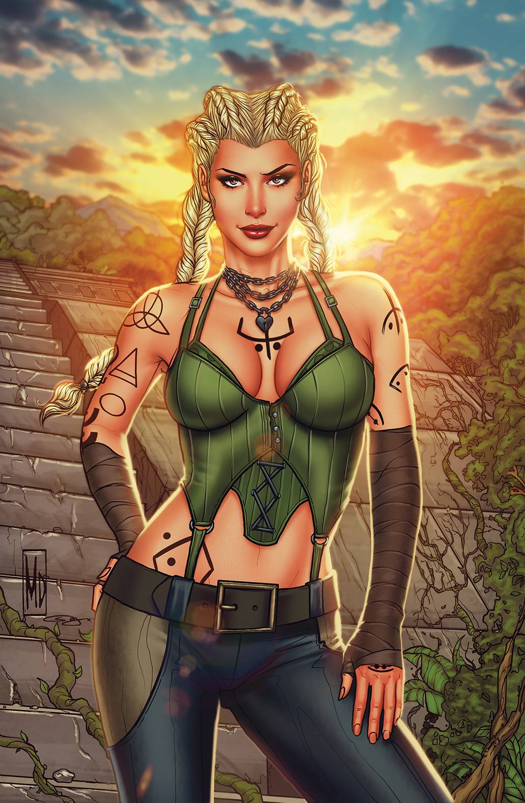 Zenescope Entertainment Inc Comic Books MYTHS & LEGENDS QUARTERLY BLOOD OF GODS #1 CVR B DIPASCALE 64421660442501021 SEP222102