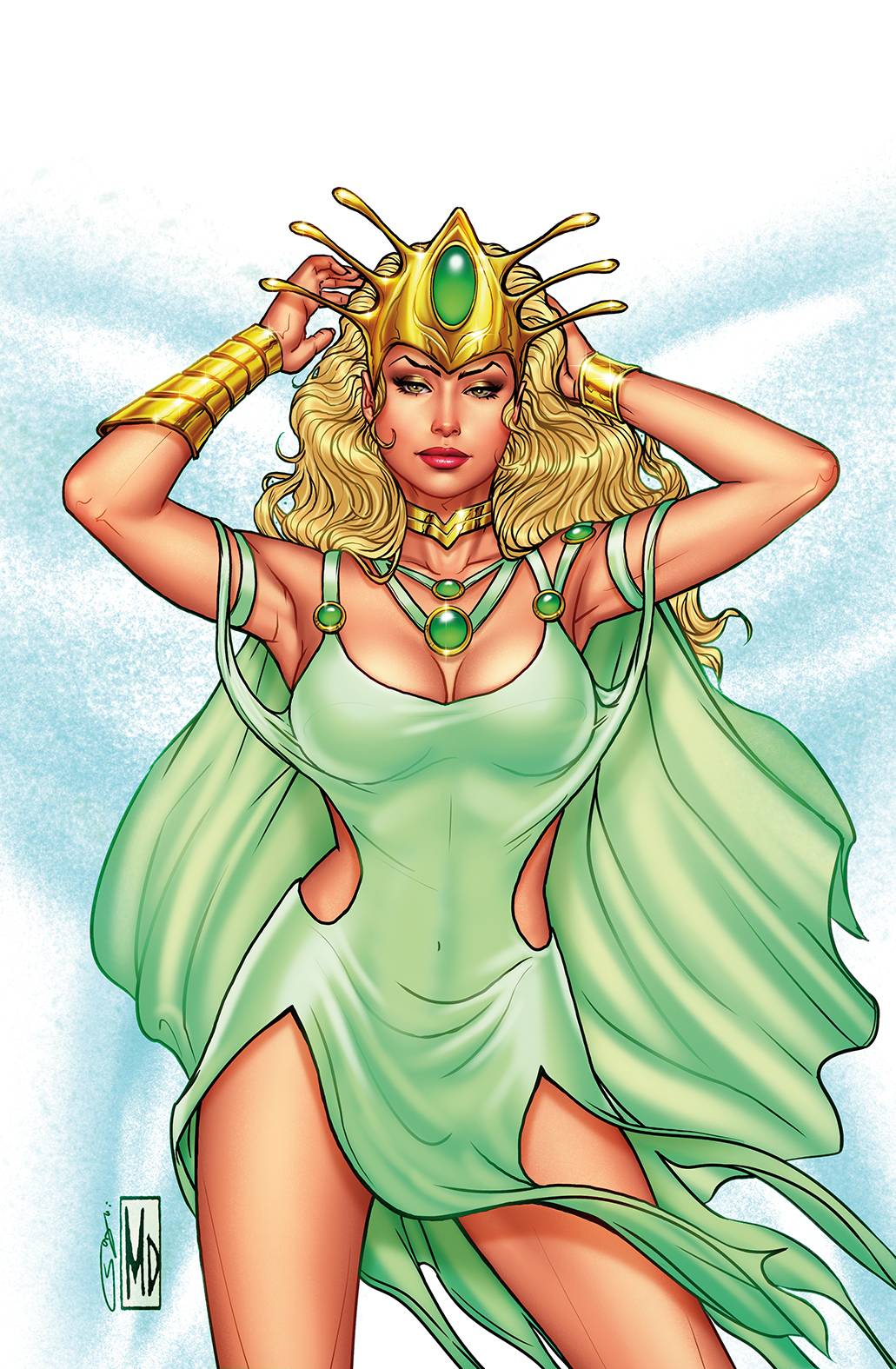 Zenescope Entertainment Inc Comic Books OZ ANNUAL DOMINION OF OZMO ONE SHOT #2 CVR B DIPASCALE 78779029106000221 FEB221801