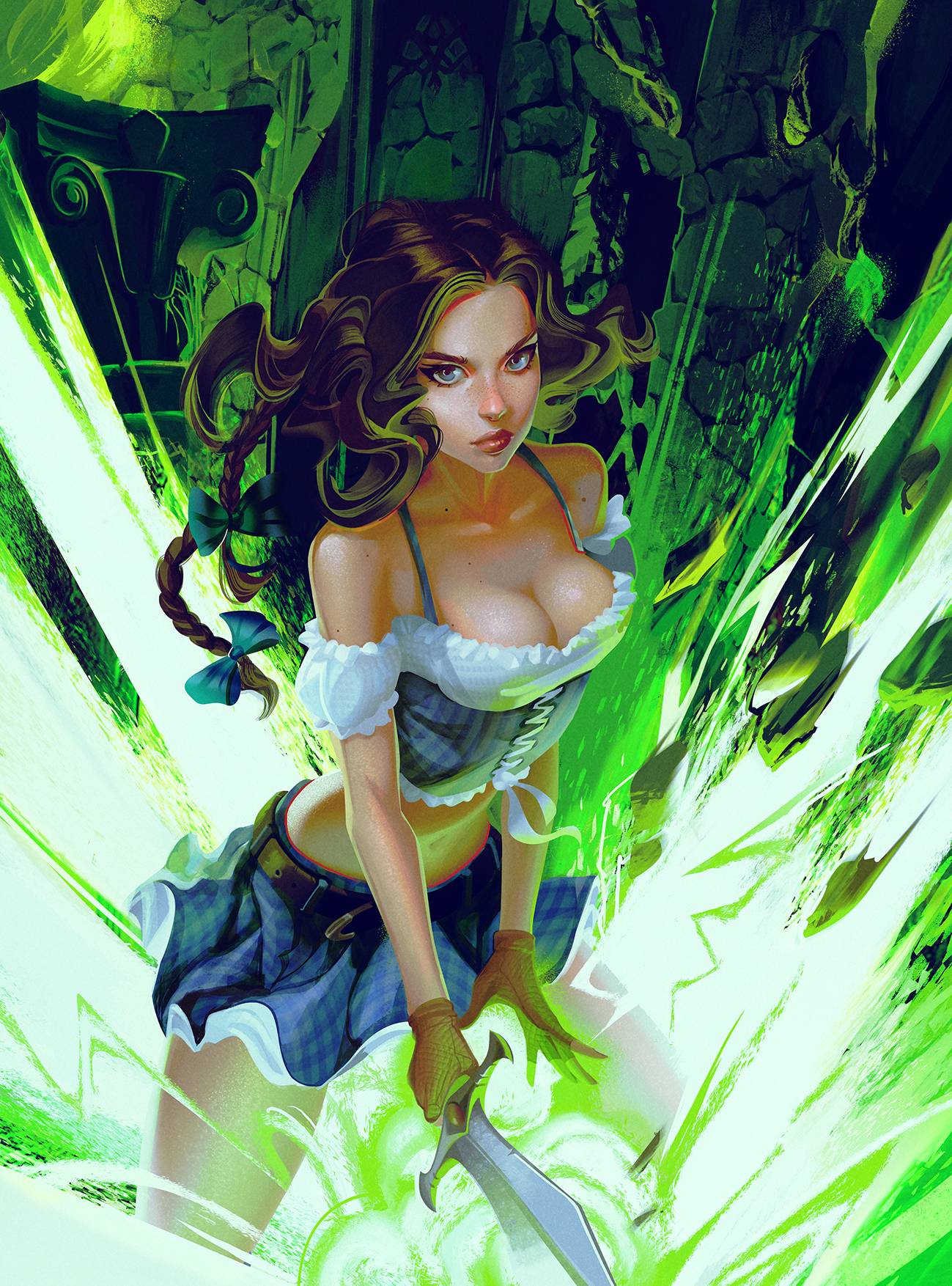 OZ RETURN OF WICKED WITCH #2 (OF 3) CVR C LOMOV